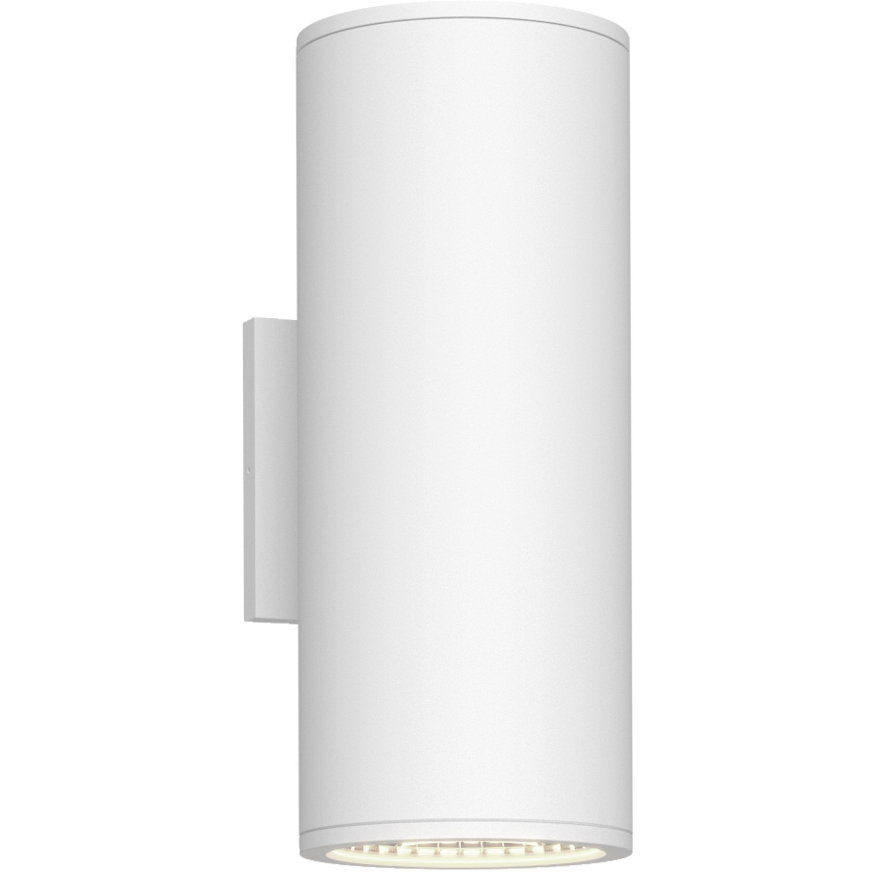 Nordic LED 12 inch White Exterior Wall Light