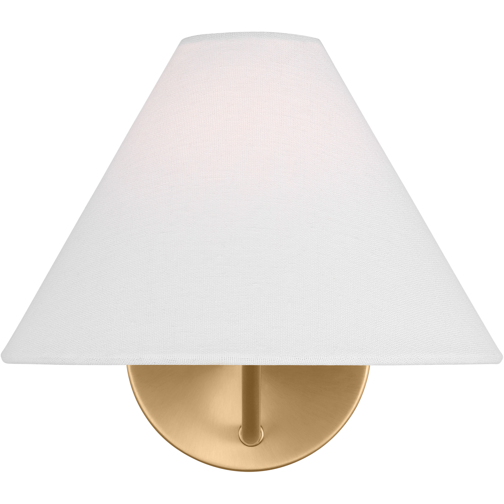 Drew & Jonathan Burke 1 Light 9 inch Satin Brass Bath Vanity Wall Sconce Wall Light