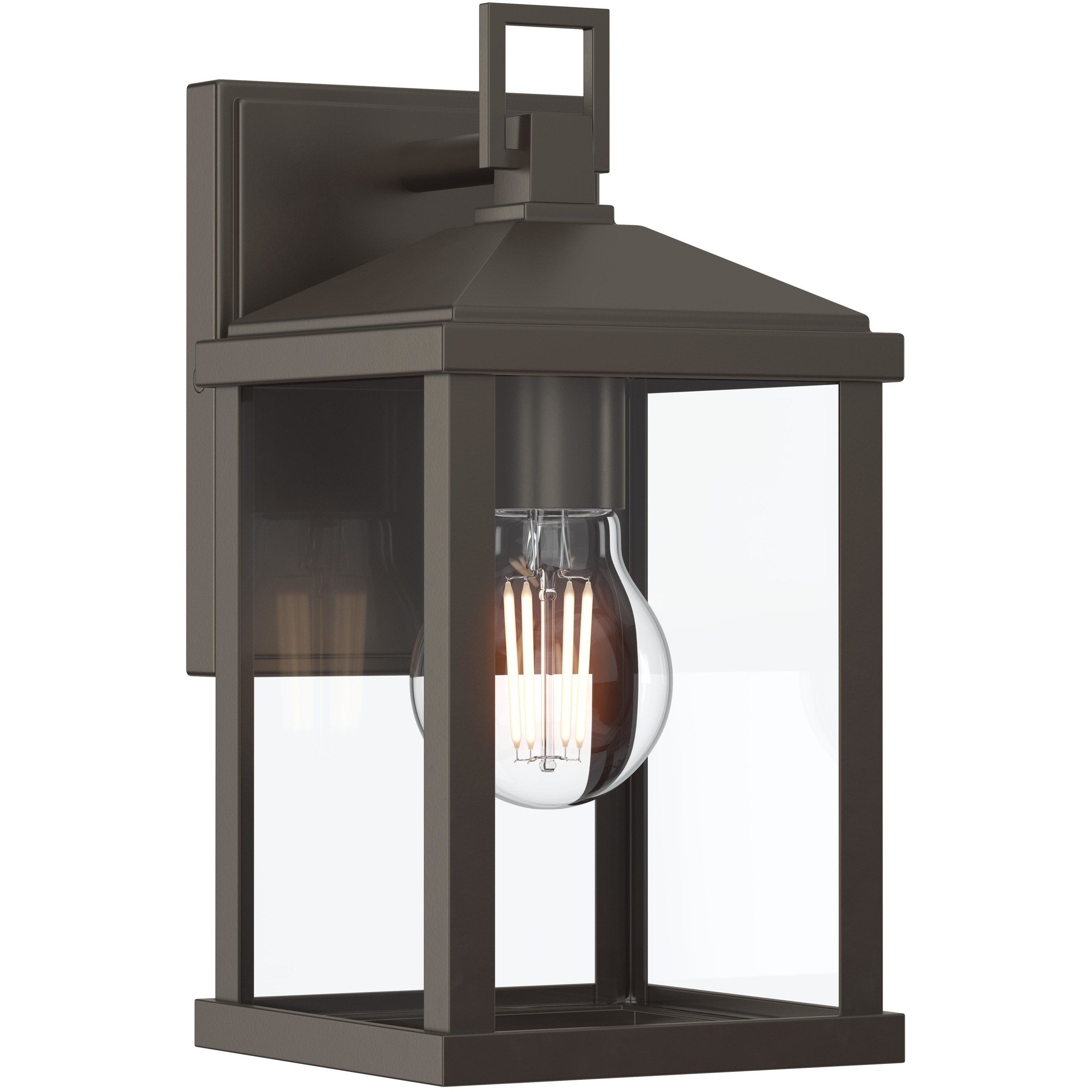 Cantley 1 Light 10.25 inch Antique Bronze Outdoor Wall Lantern