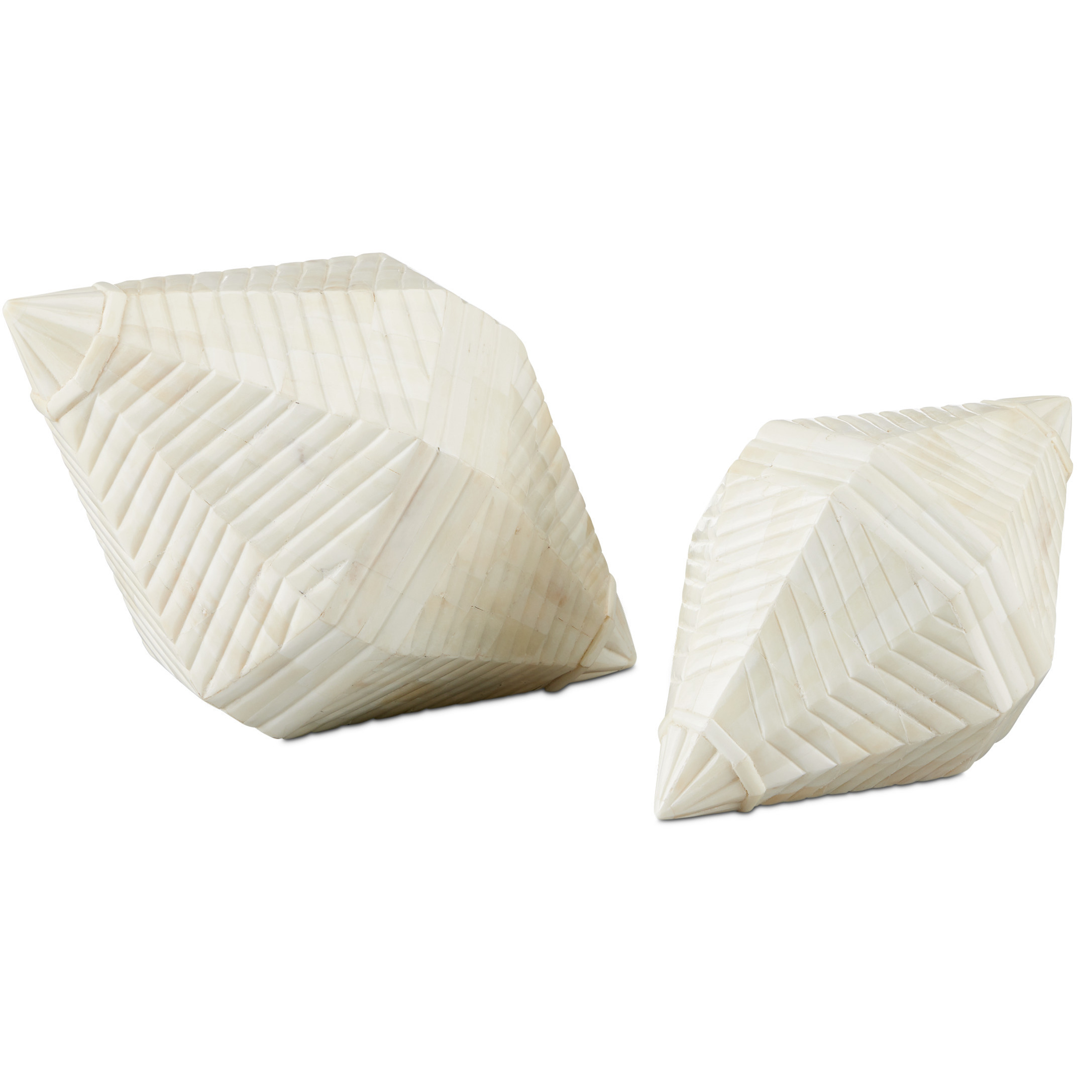 Pavi 9 X 5 inch Sculptures, Set of 2