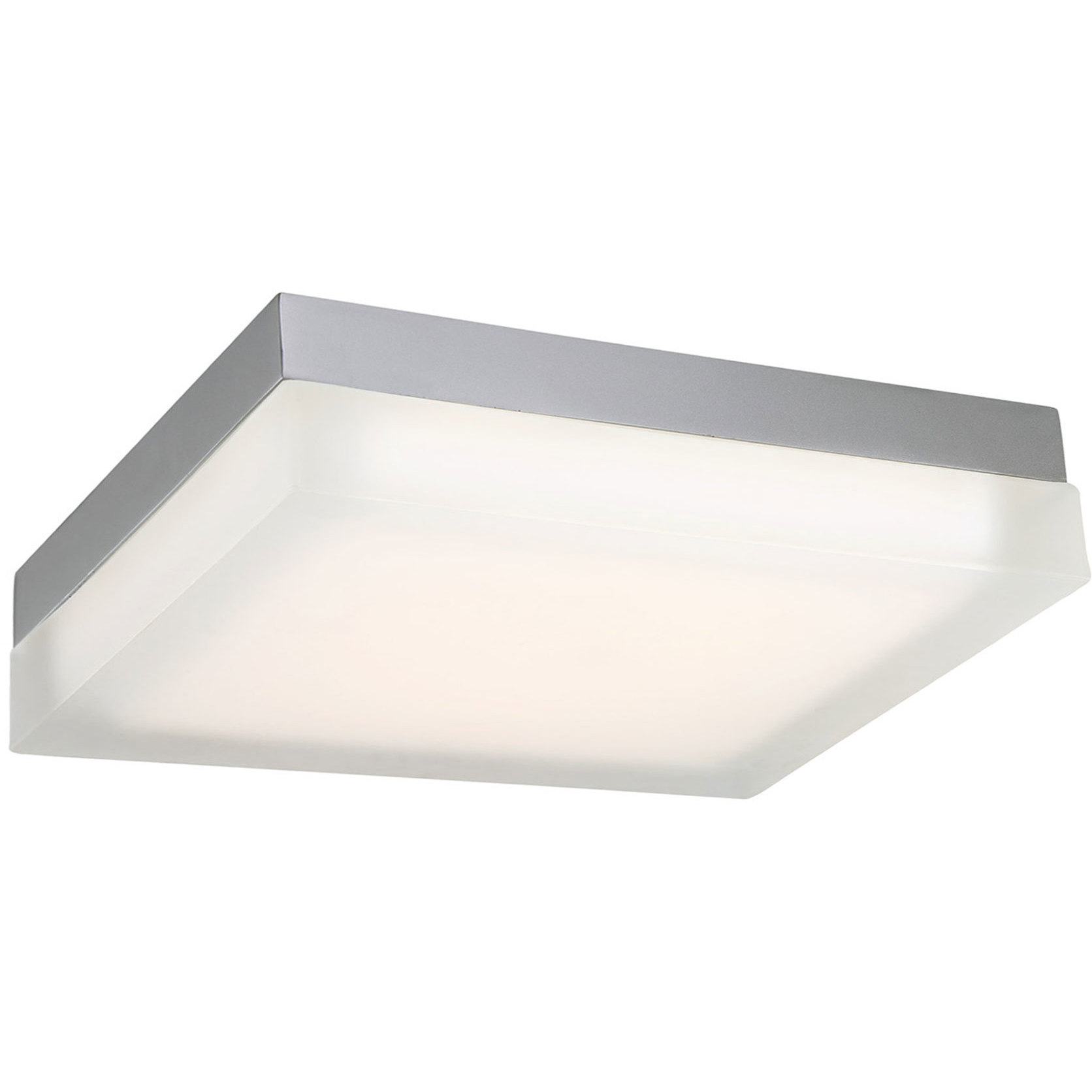 Matrix LED 12 inch Titanium Flush Mount Ceiling Light in 2700K, 12in.