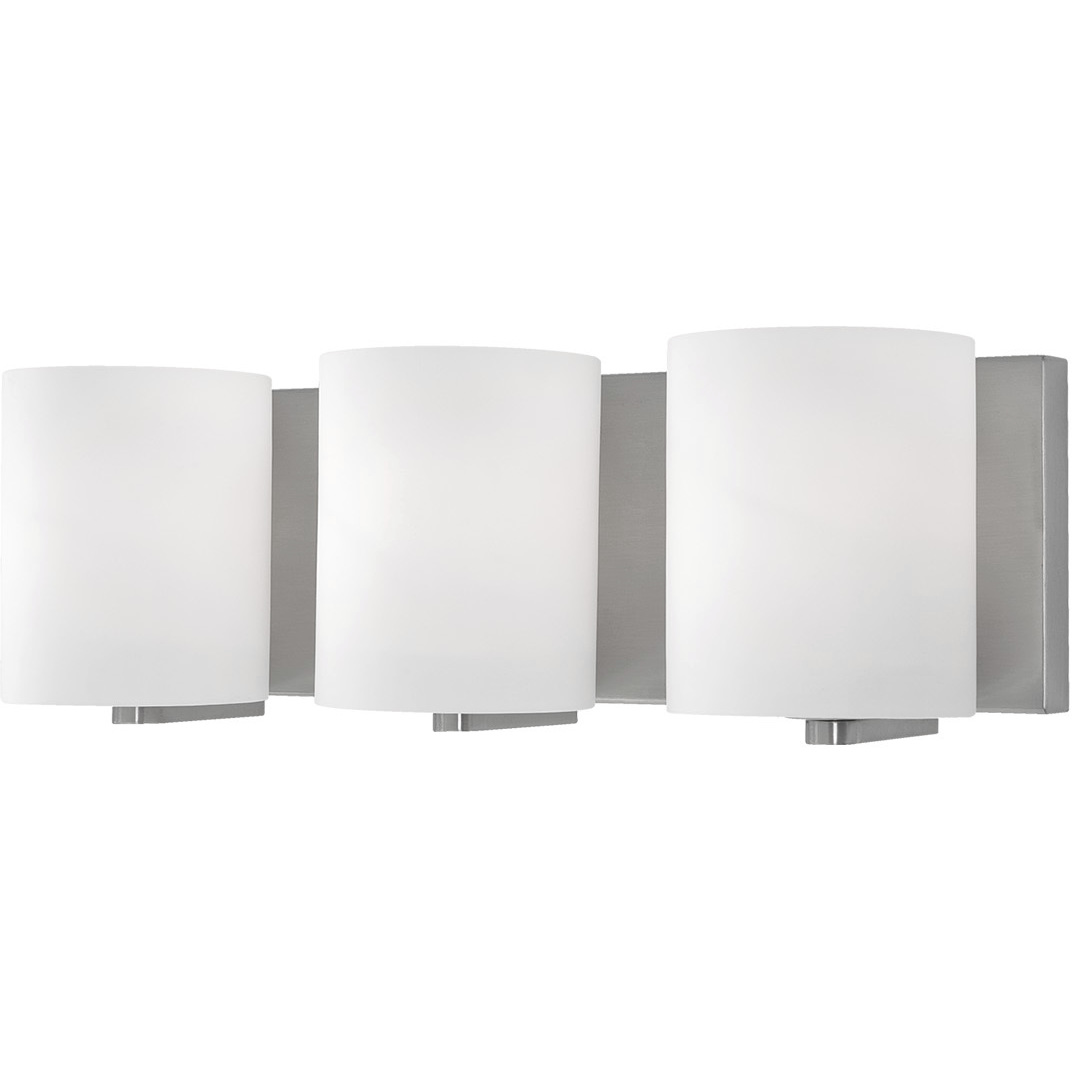 Bridgewater 3 Light 18.75 inch Brushed Nickel Vanity Light Wall Light