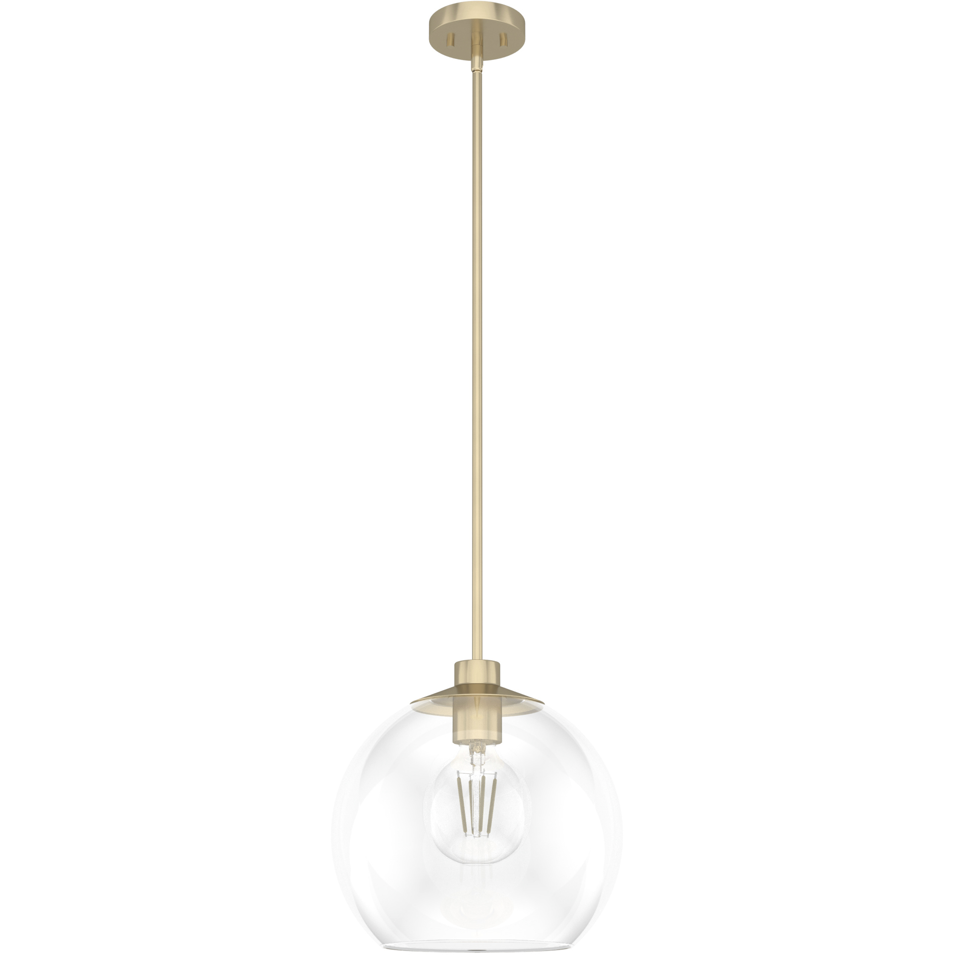 Xidane 1 Light 14 inch Alturas Gold Pendant Ceiling Light, Large