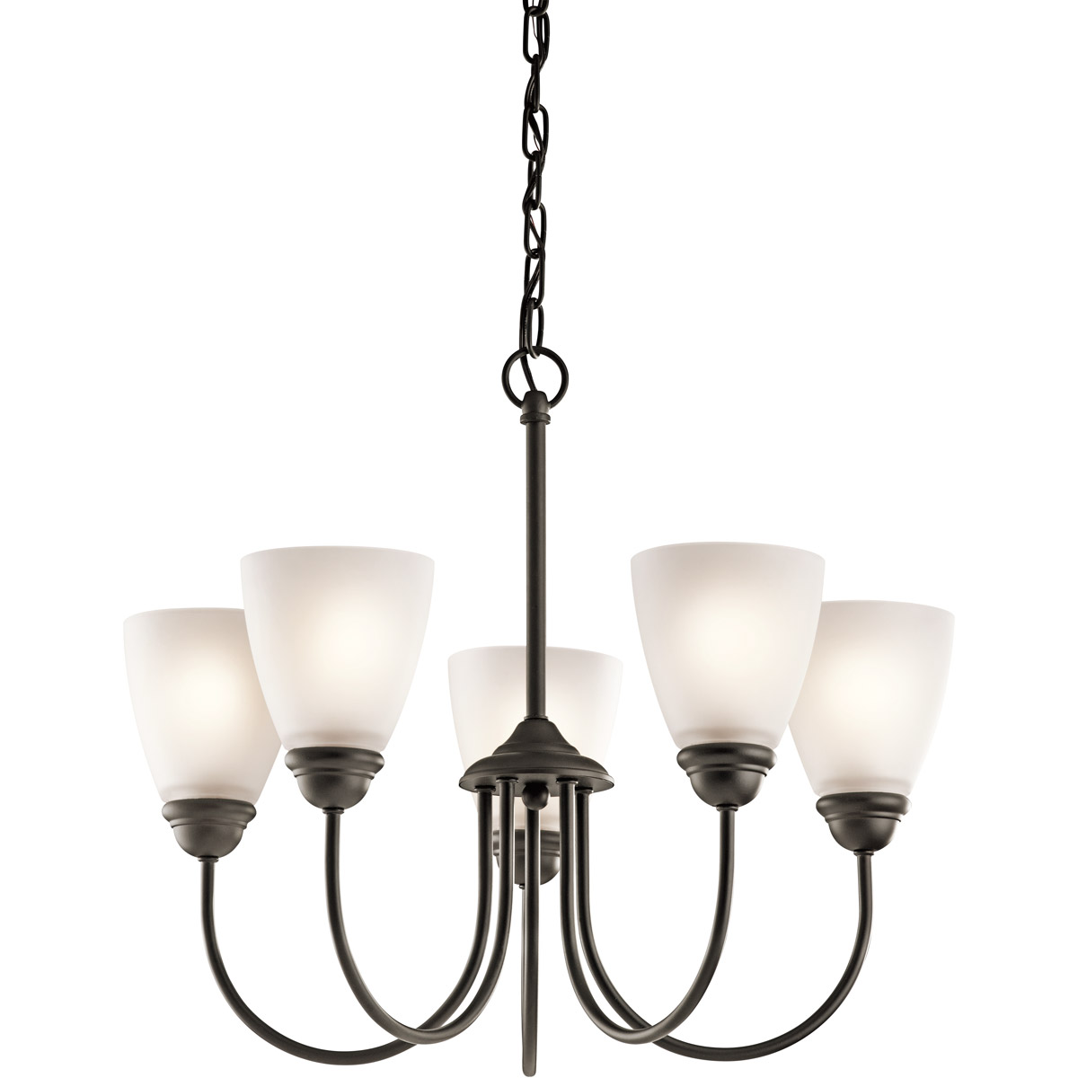Jolie LED 22 inch Olde Bronze Chandelier 1 Tier Medium Ceiling Light, 1 Tier Medium