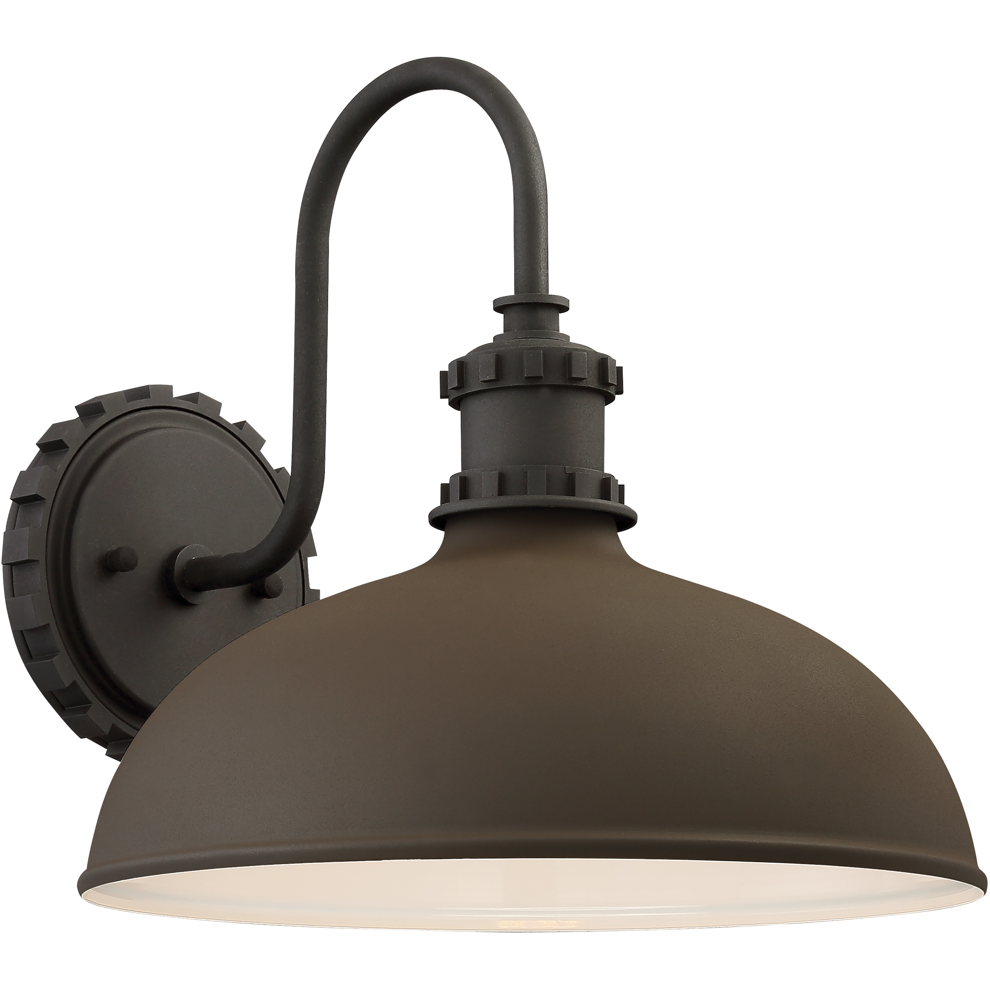 Escudilla 1 Light 12 inch Textured Bronze Outdoor Wall Mount, Great Outdoors