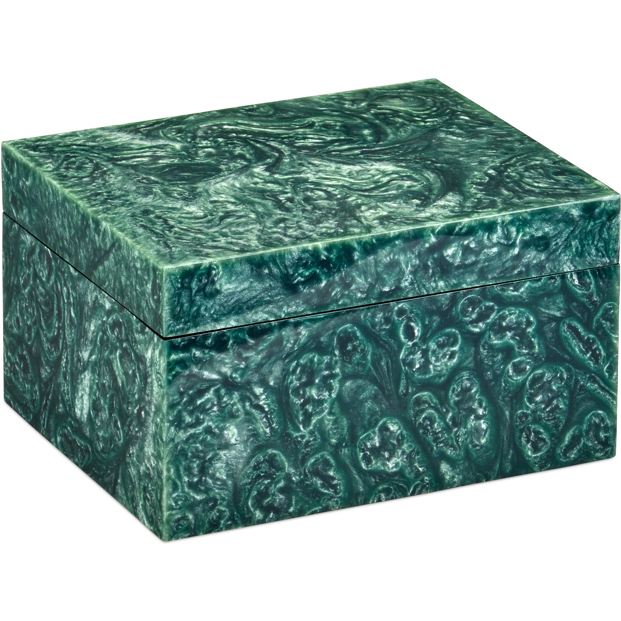 Rina 10.25 inch Teal Box