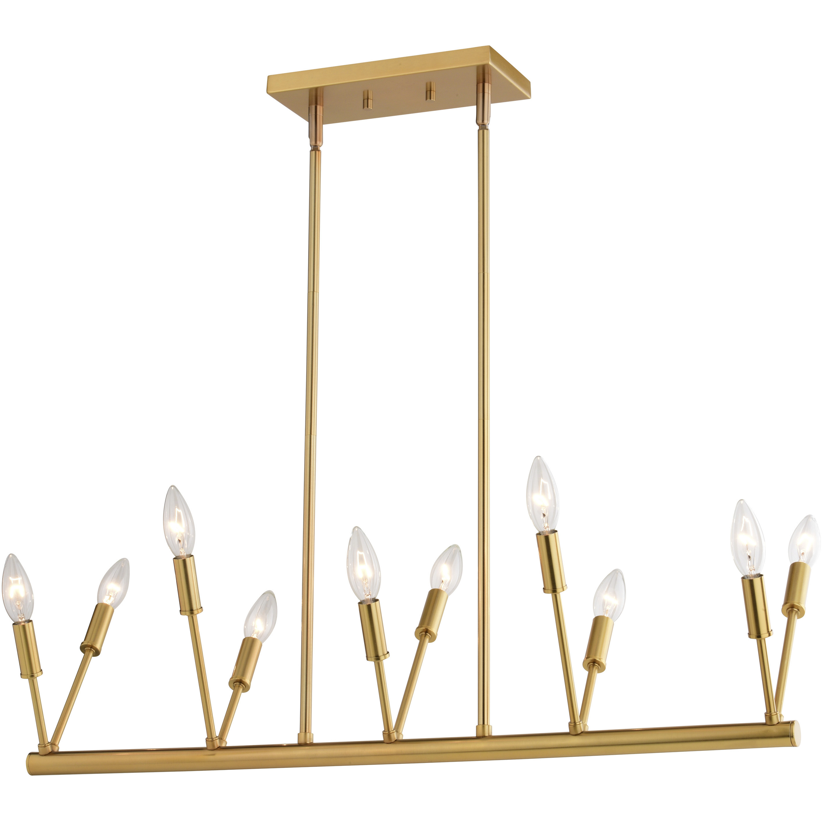 Warwick Linear Chandelier Island Pendant Ceiling Light