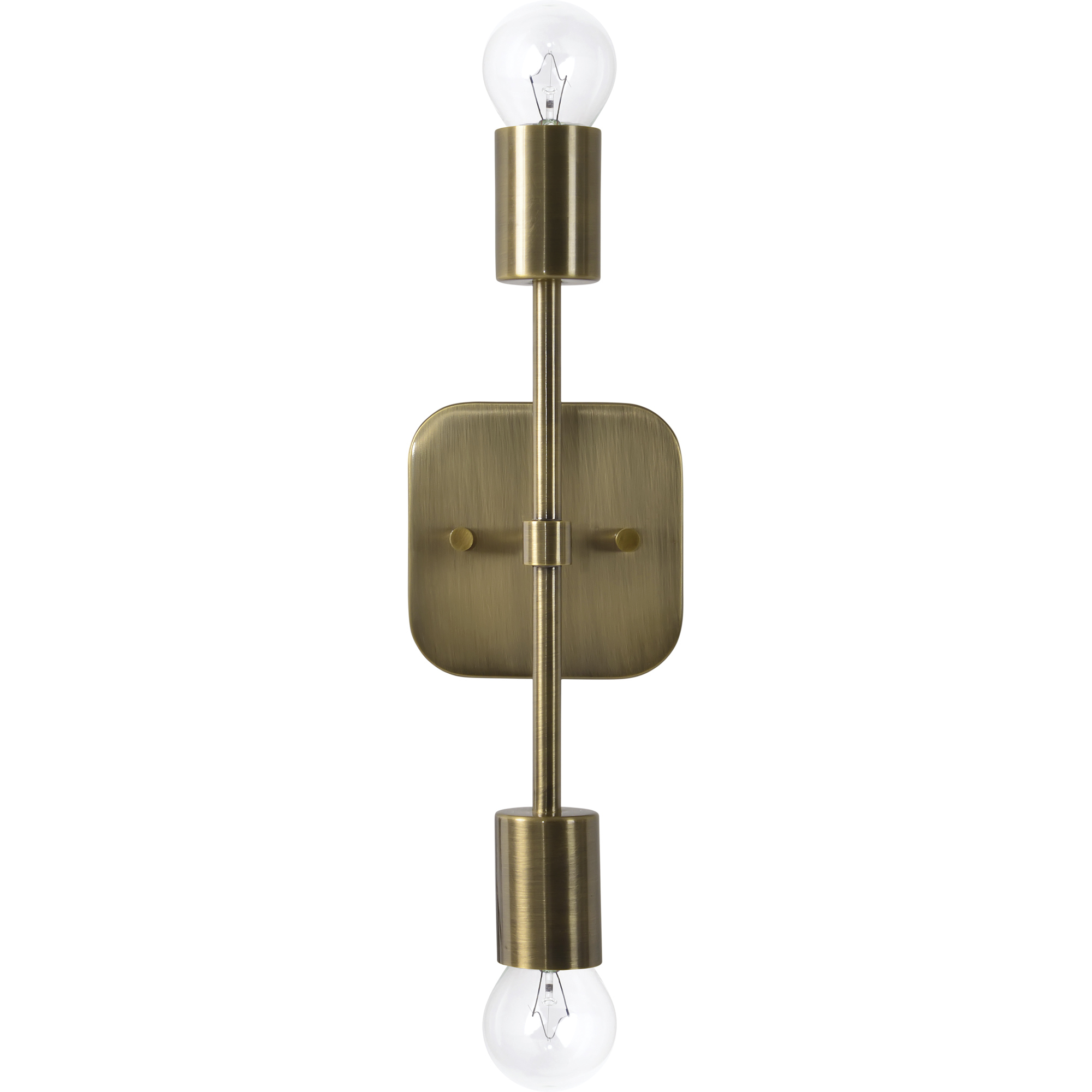 Anka 2 Light 4.5 inch Brass Wall Sconce Wall Light