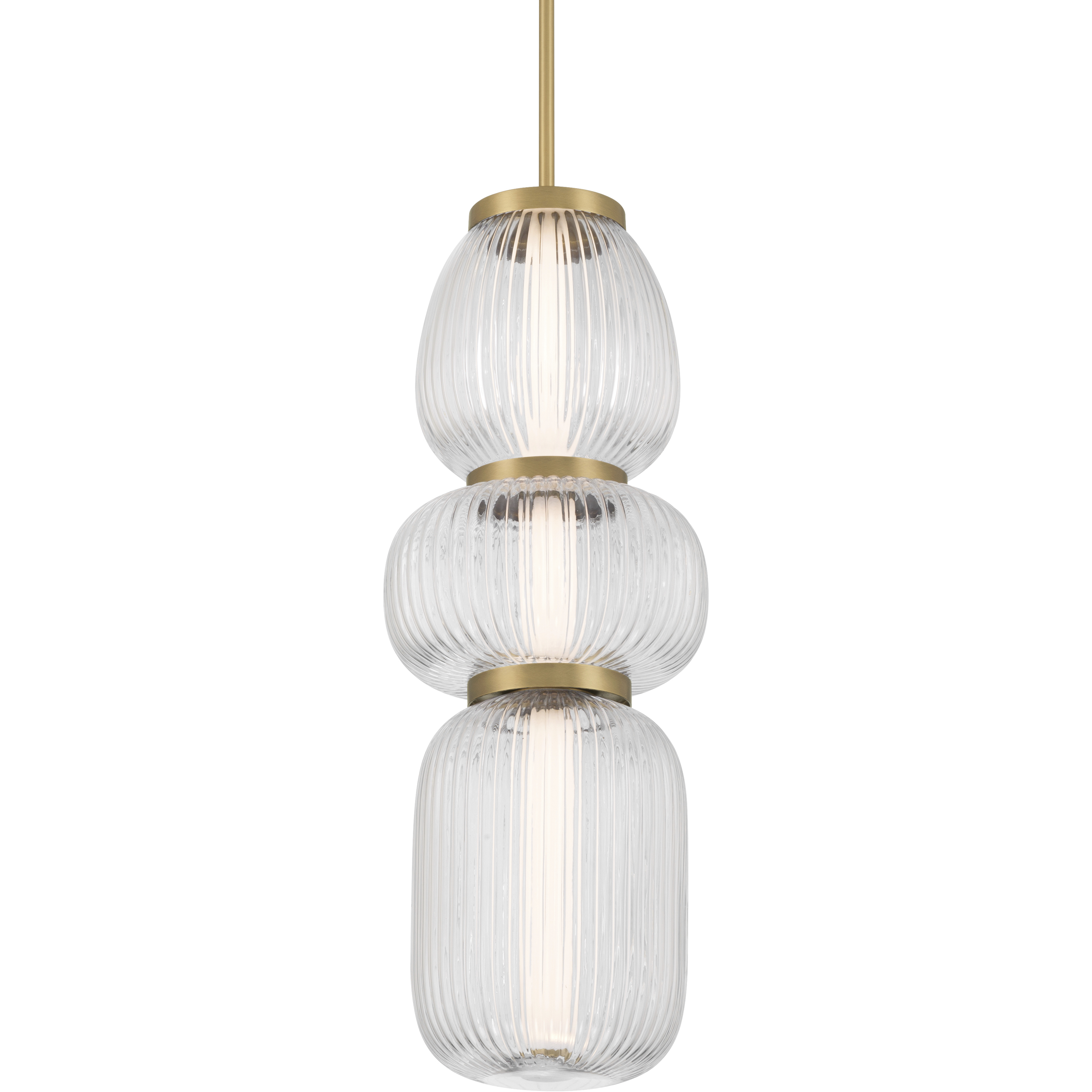 Cordel LED 9.5 inch Legacy Brass Mini Pendant Ceiling Light