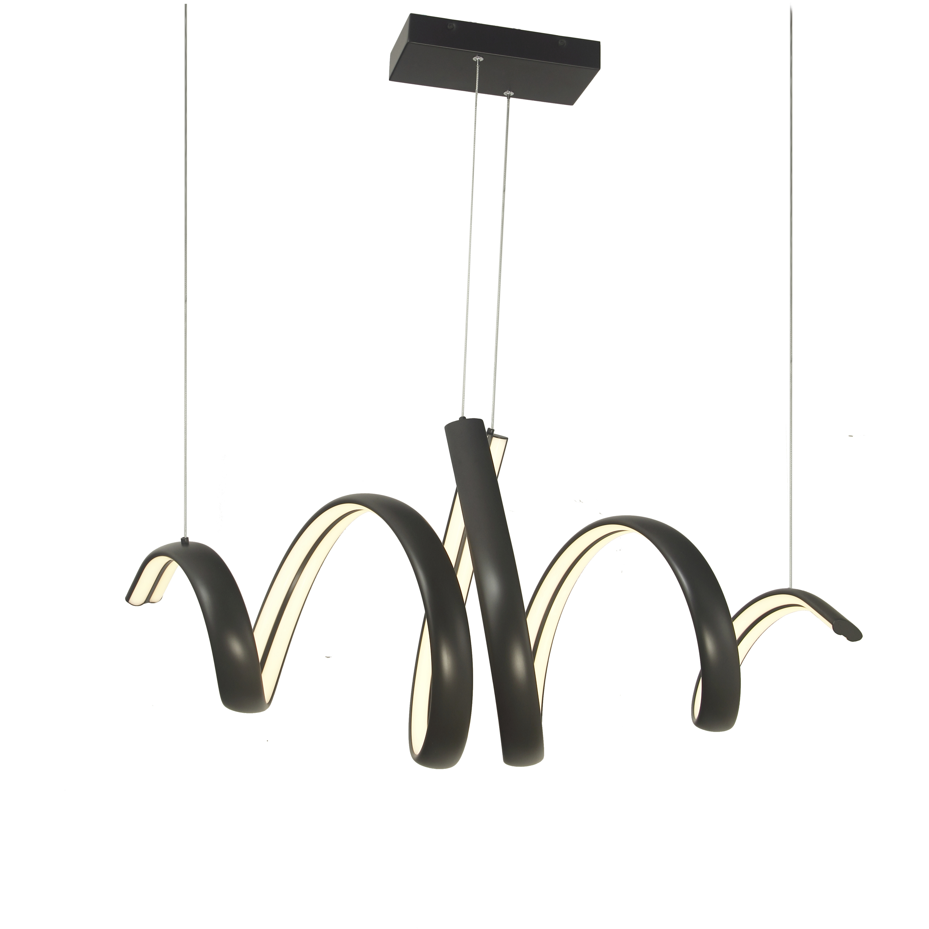 Sling LED 14.5 inch Matte Black Pendant Ceiling Light