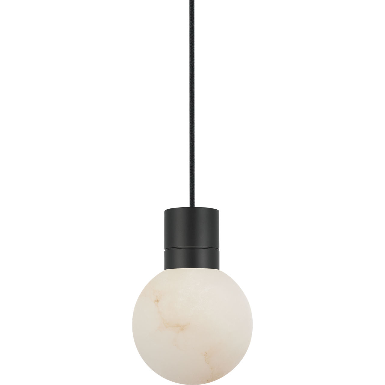 Sean Lavin Mina 1 Light 5 inch Black Line-Voltage Pendant Ceiling Light in Black Cord, 3000K-2200K