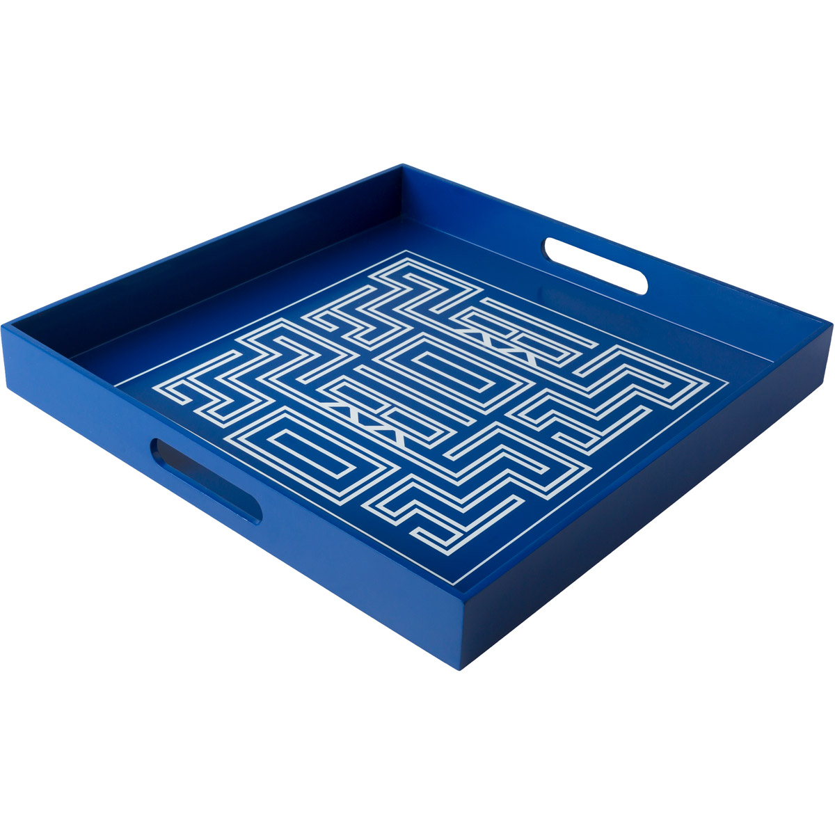 Amitola Navy and White Tray