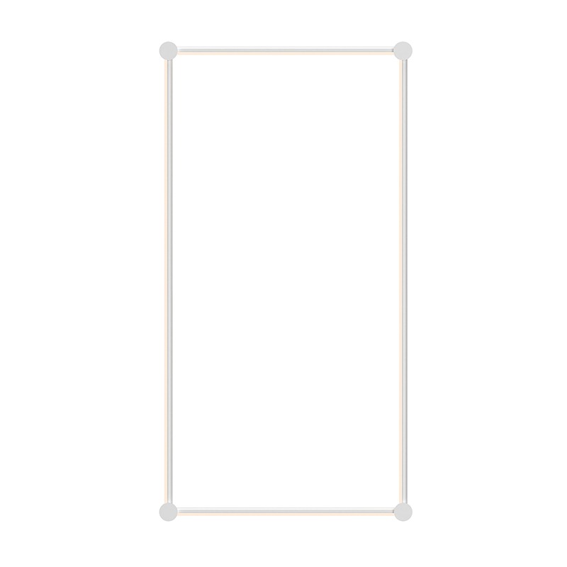 Purolinear 360 LED 26.72 inch Satin White ADA Wall Bar Light Wall Light