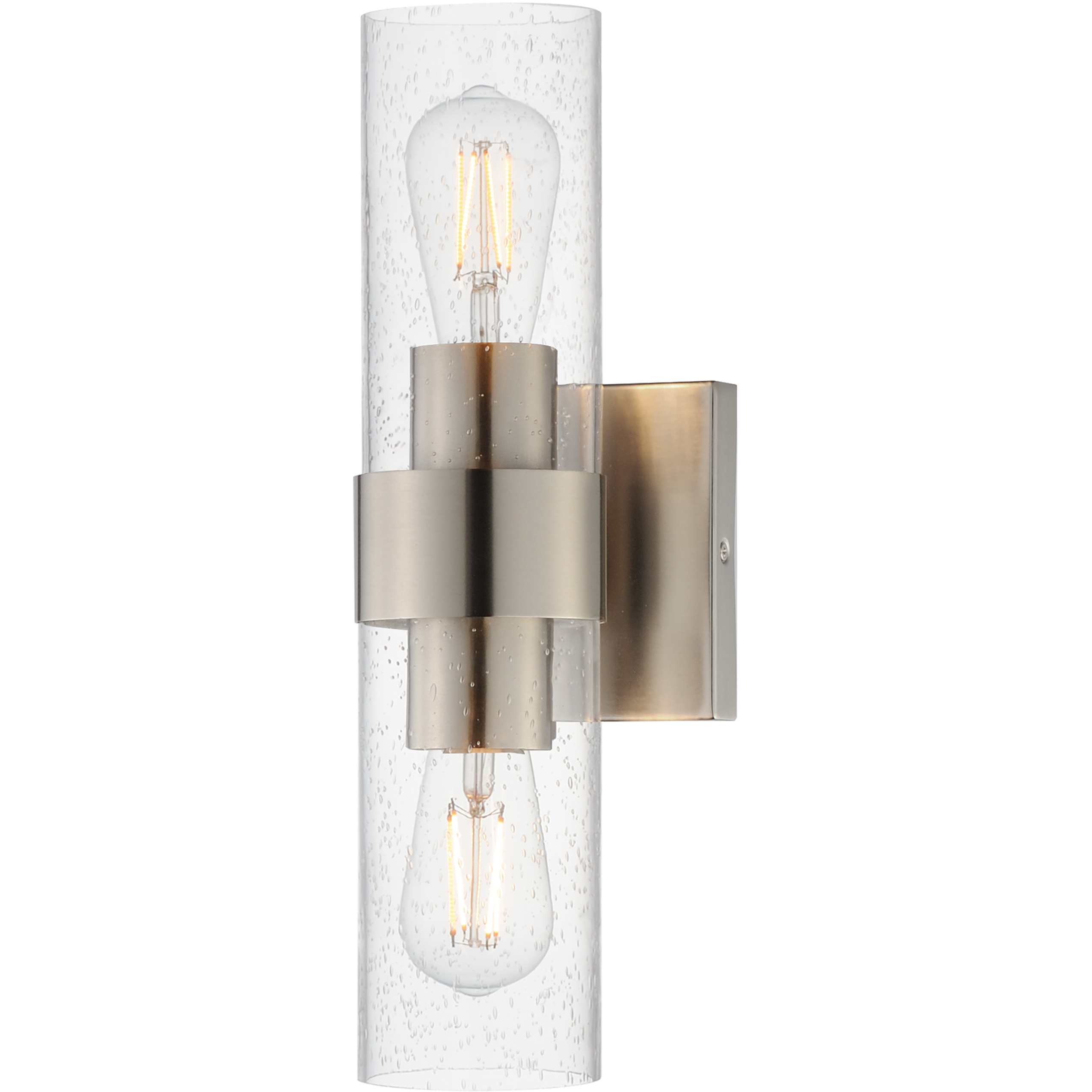 Livingston 2 Light 5 inch Satin Nickel Wall Sconce Wall Light