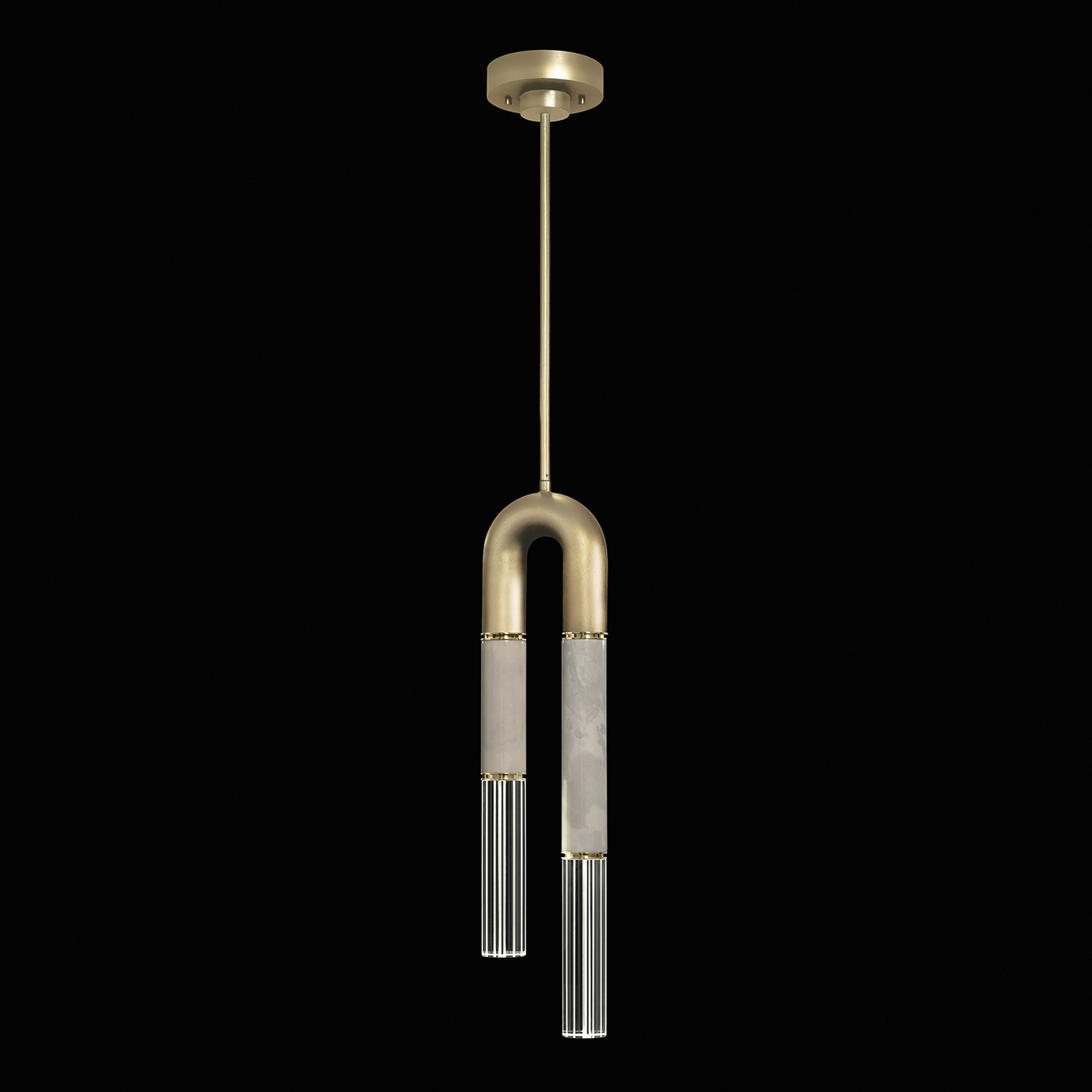 Antonia LED 7 inch Gold Pendant Ceiling Light