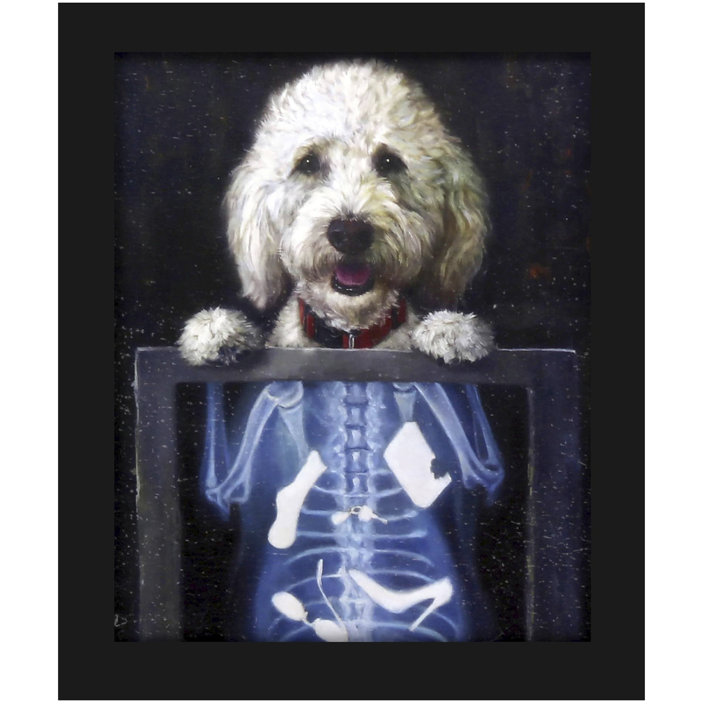 Animals 11 X 9 inch Non-Glass Framed Art, Propac