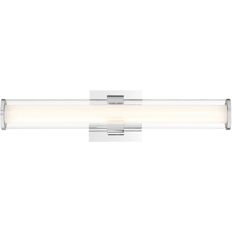 Nozza LED 24 inch Chrome Wall Sconce Wall Light, Medium