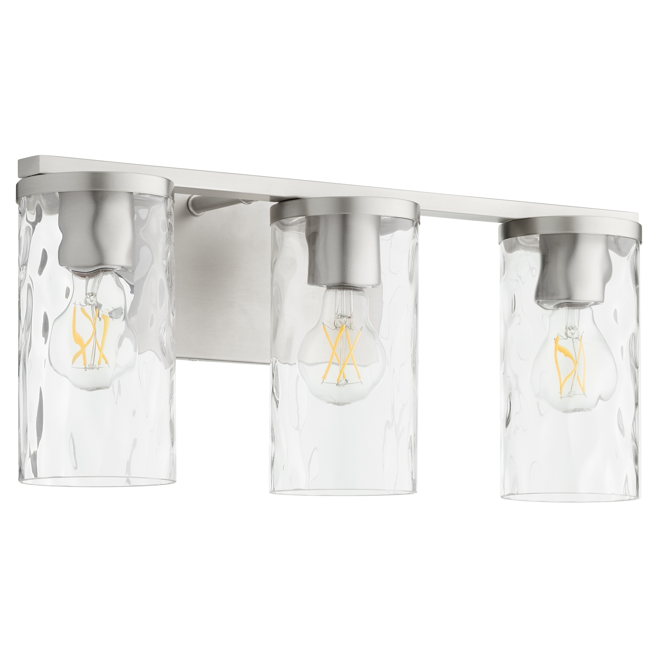 Steinway 3 Light 20 inch Satin Nickel Vanity Light Wall Light
