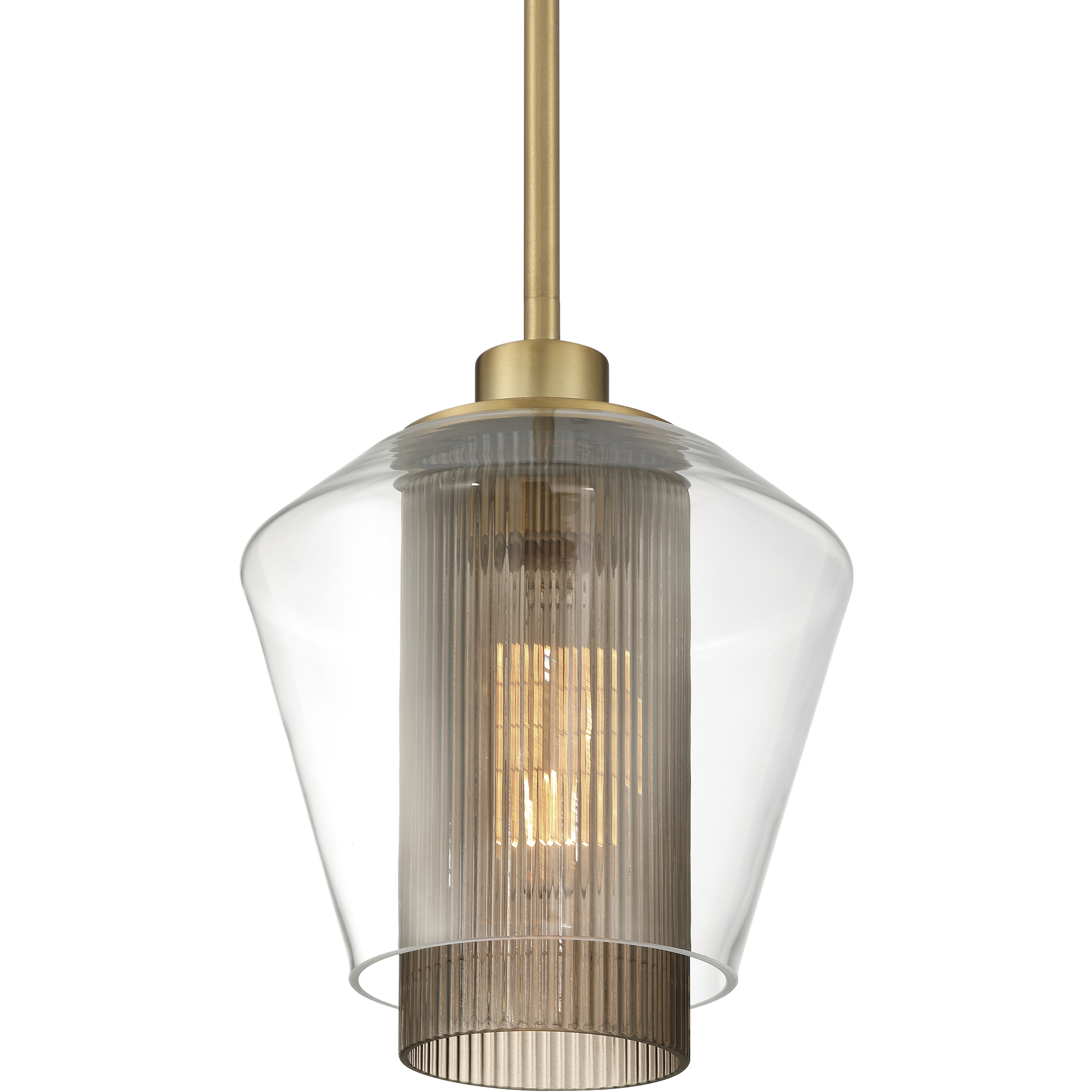 Kiruna 1 Light 8 inch Legacy Brass Mini Pendant Ceiling Light