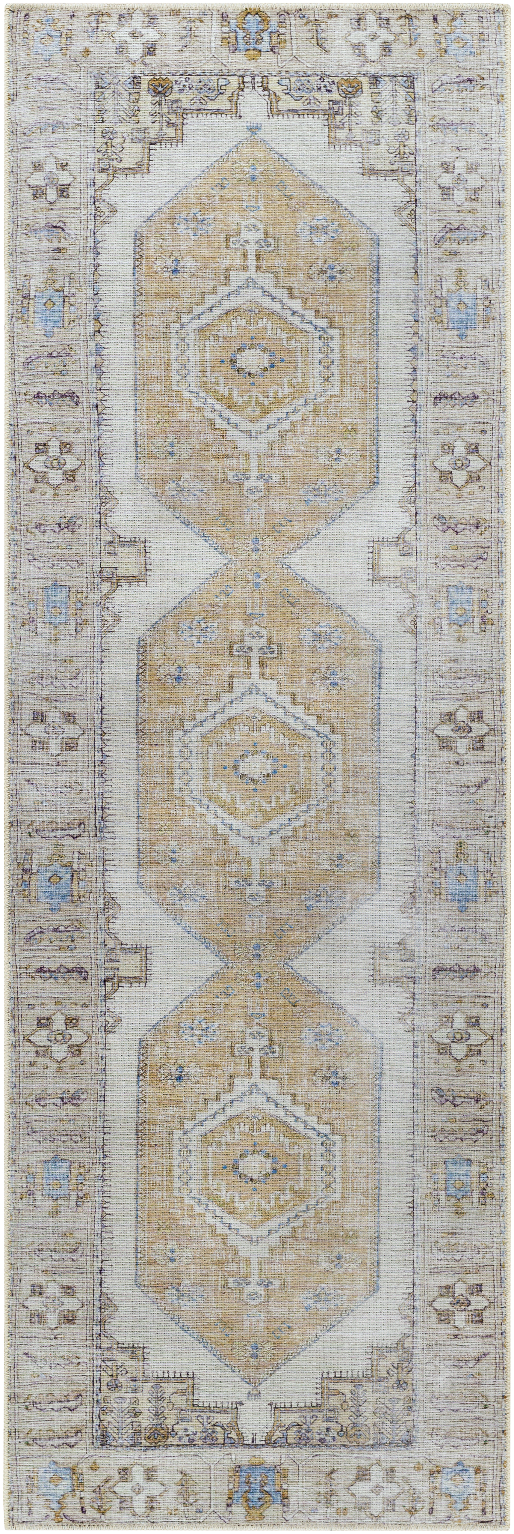 Amelie 94 X 31 inch Taupe Rug, Runner