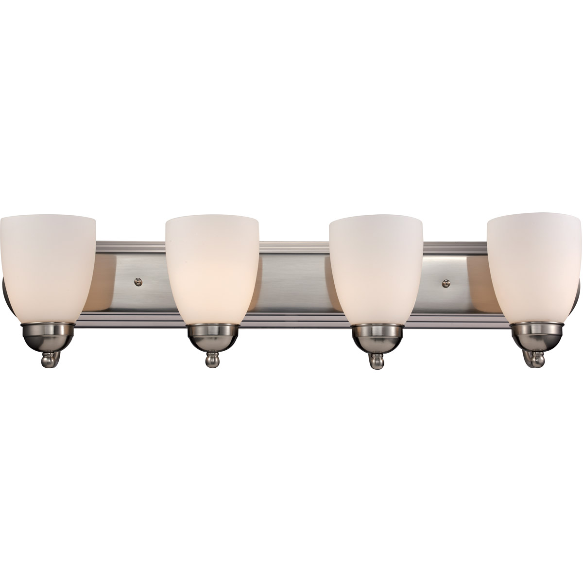 Clayton 4 Light 30 inch Polished Chrome Vanity Bar Wall Light