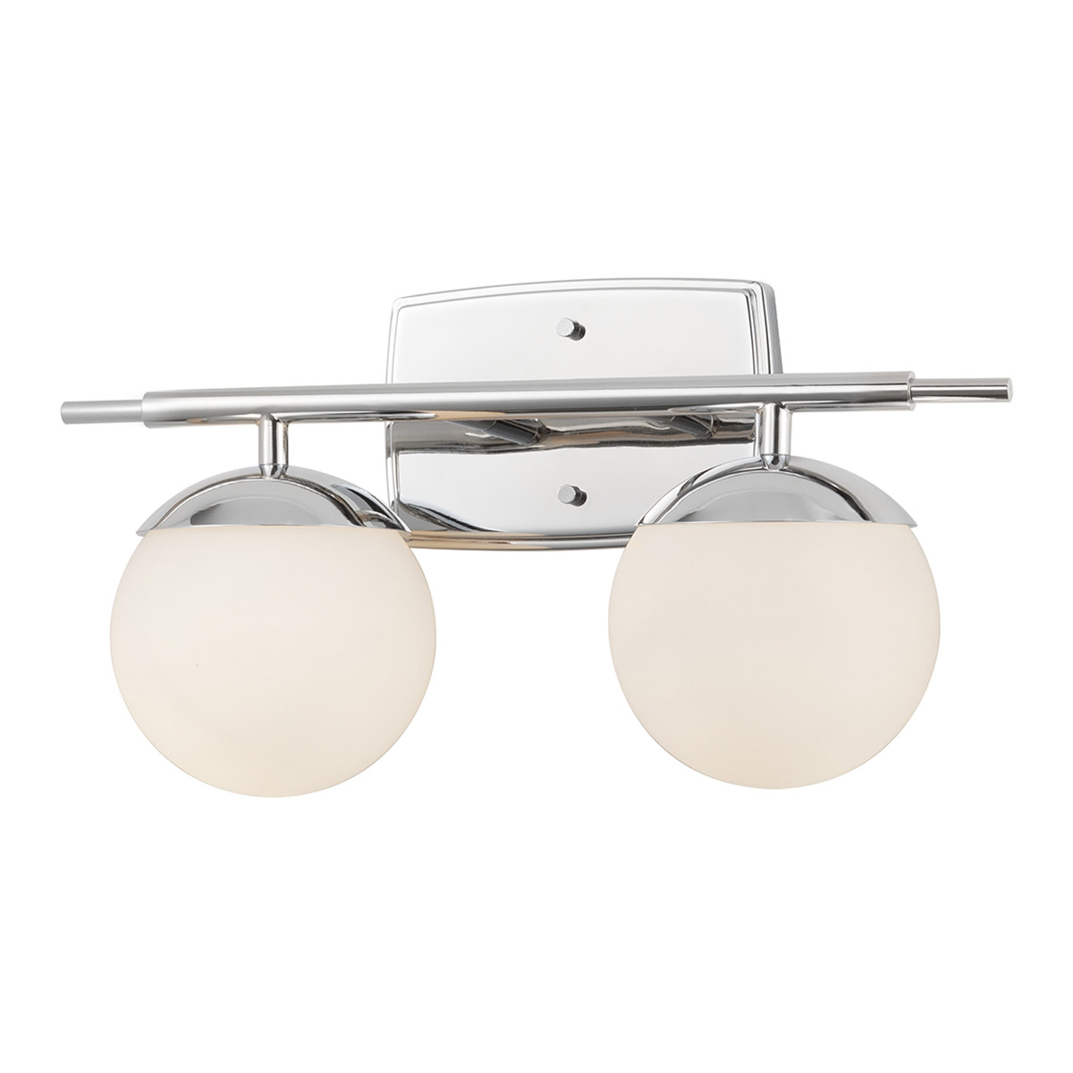 Fusion 2 Light 18 inch Brushed Brass Bath Vanity Light Wall Light, Epoch Family