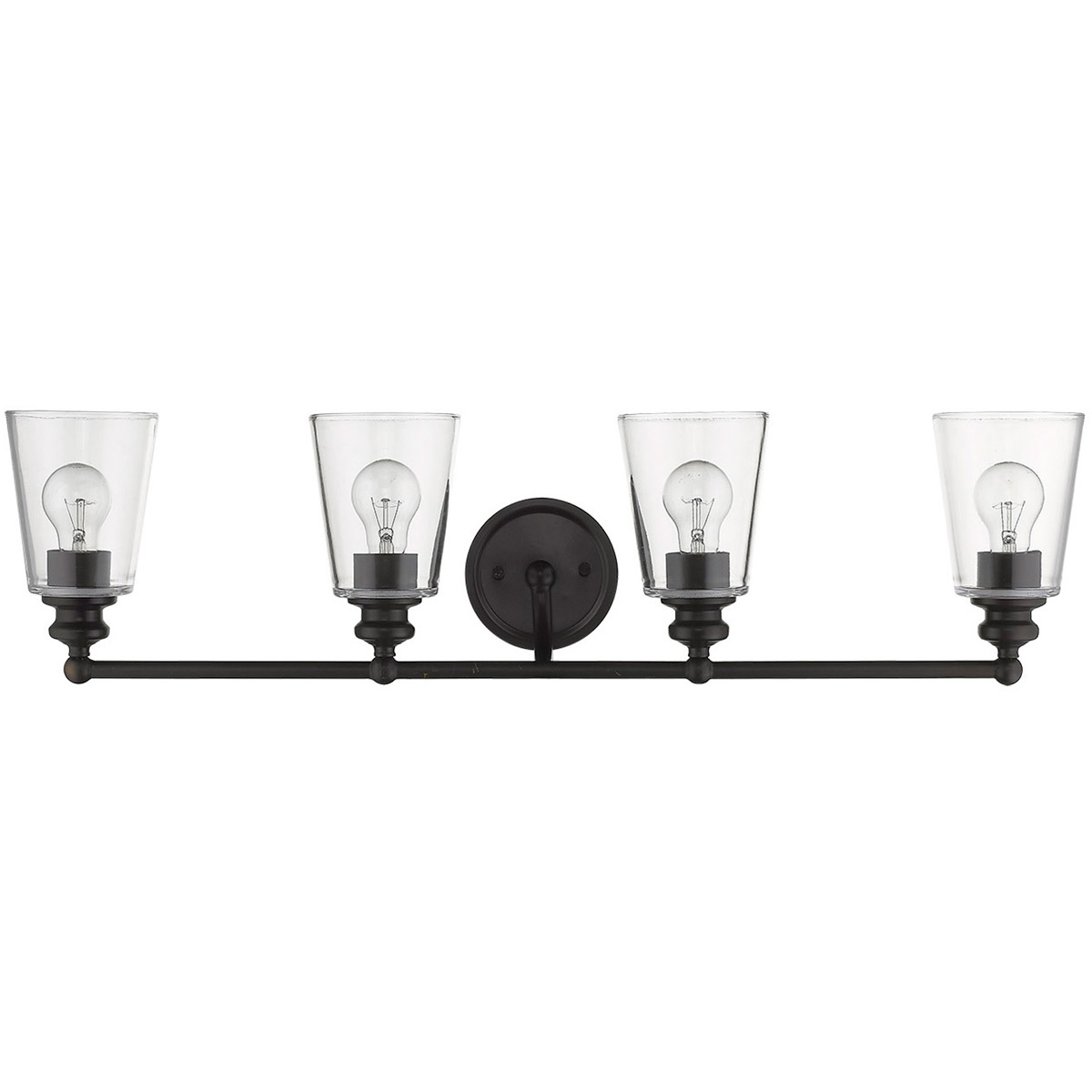 Ceil 4 Light 32 inch Oil-Rubbed Bronze Vanity Light Wall Light in Oil Rubbed Bronze