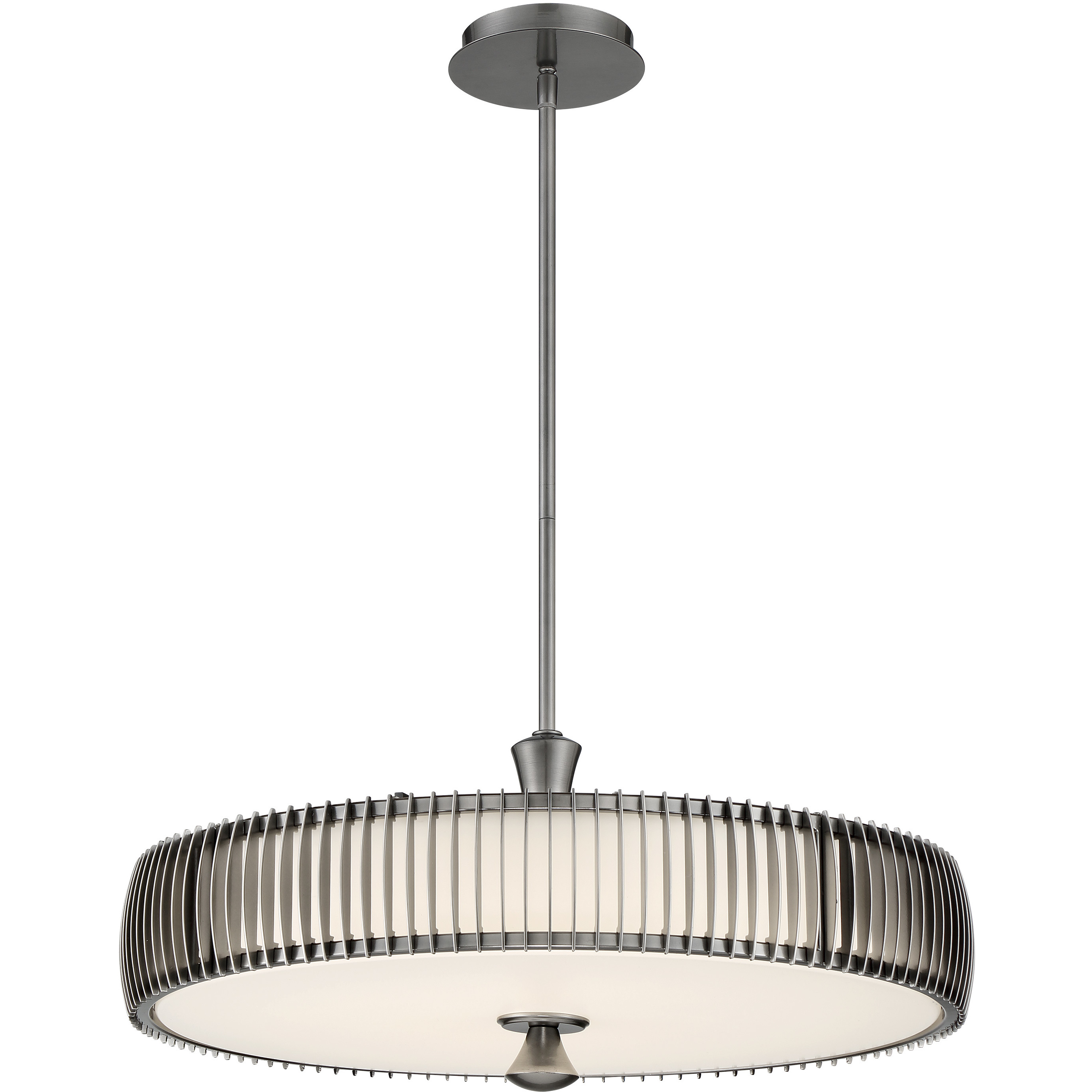 Night Moves LED 22.75 inch Pewter Pendant Ceiling Light
