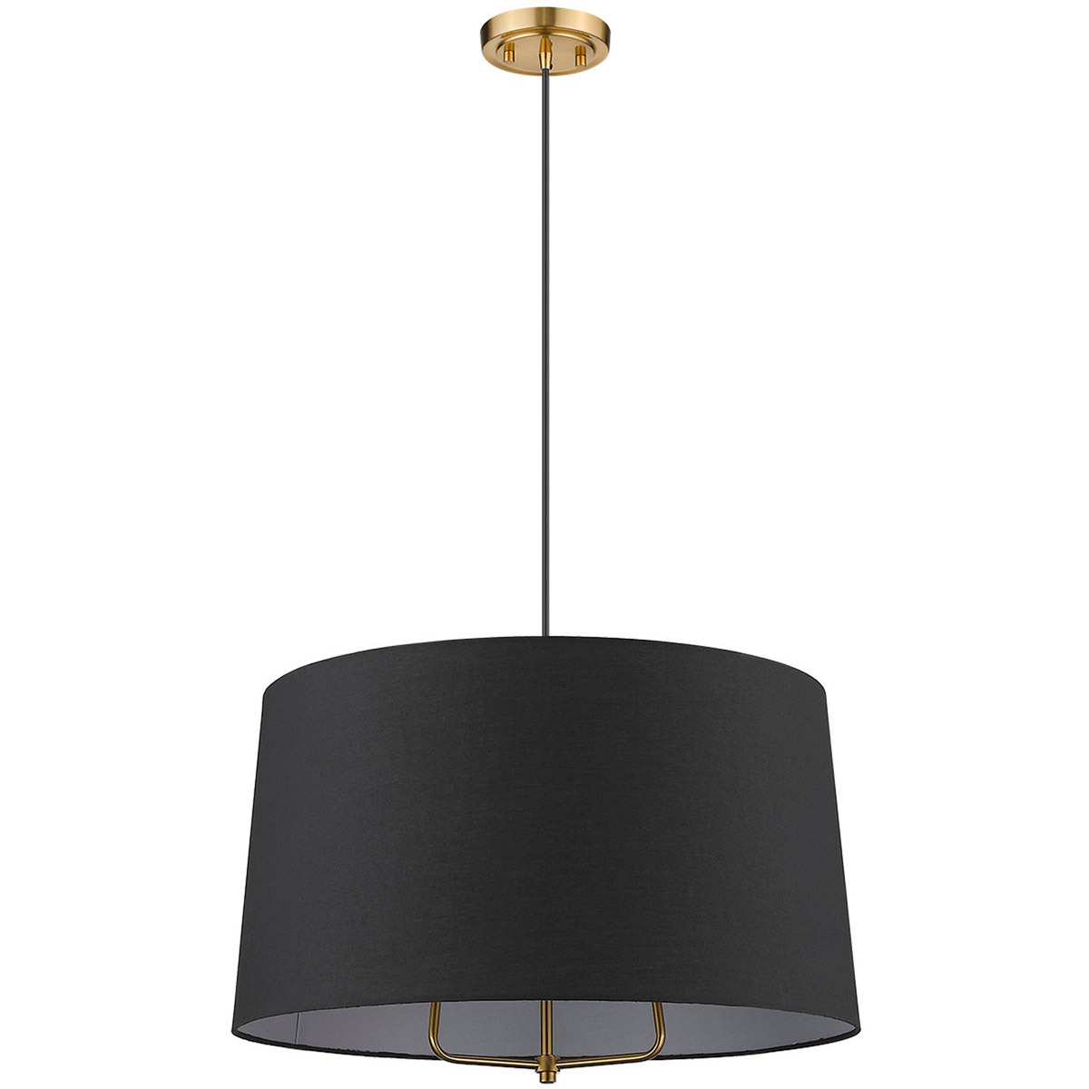 Lamia 3 Light 24 inch Gold Mini Pendant Ceiling Light