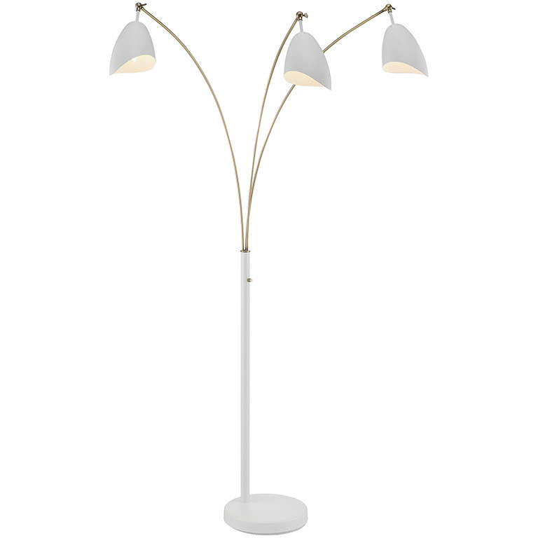 Tanko 82 inch 40.00 watt White Floor Lamp Portable Light