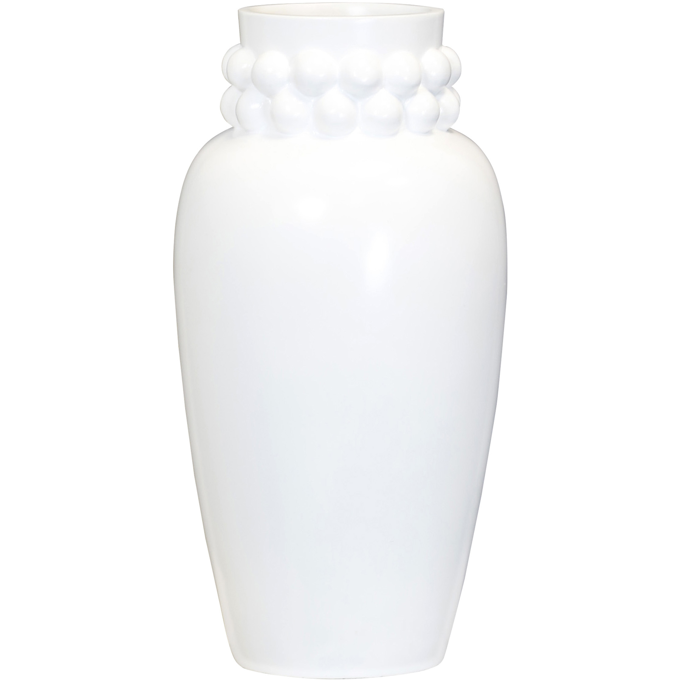 Apollo 16 X 8 inch Vase in Semi Gloss White