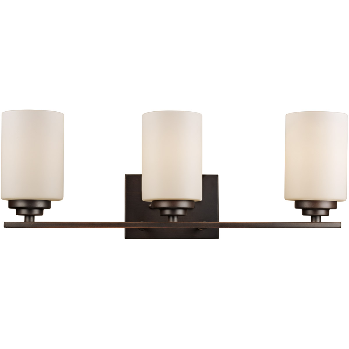 Mod Pod 3 Light 22 inch Rubbed Oil Bronze Vanity Bar Wall Light