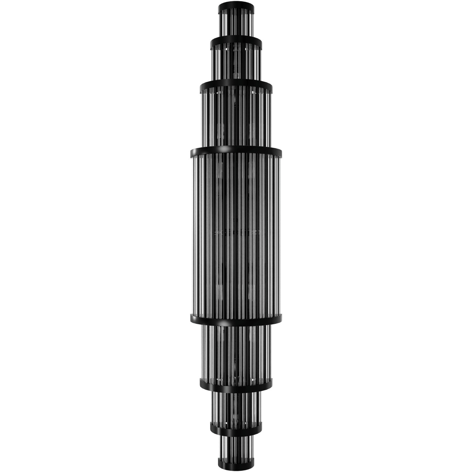 Waldorf Wall Sconce Wall Light in Polished Gunmetal
