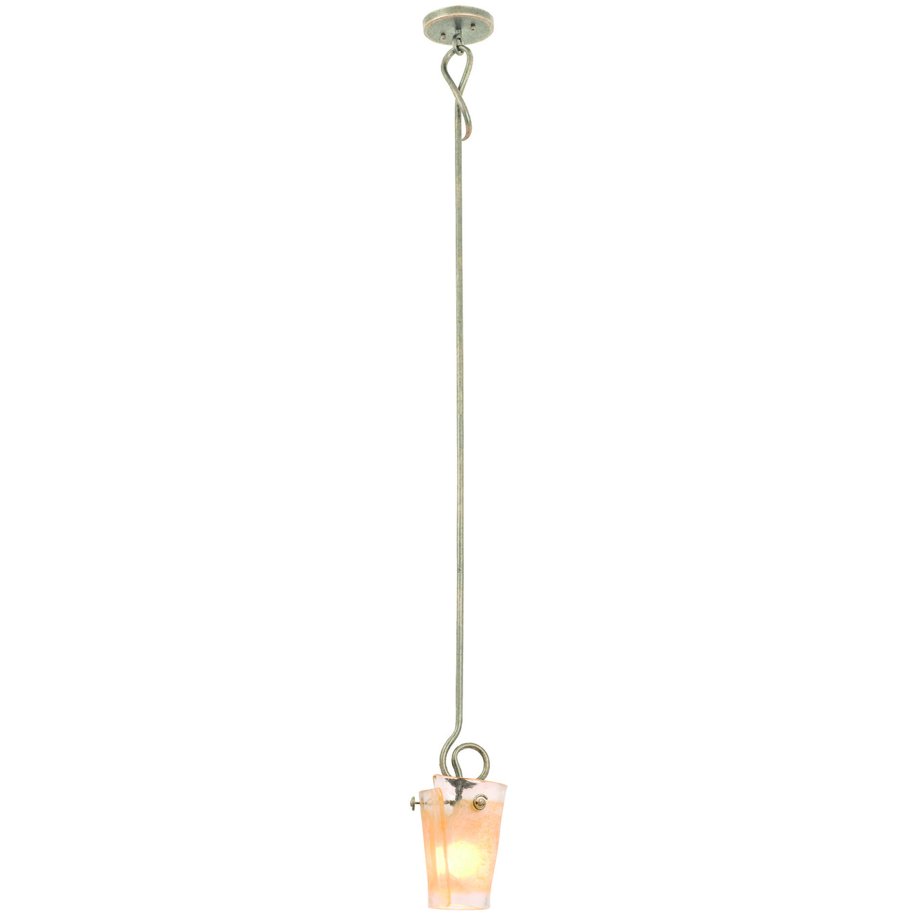 Tribecca 1 Light 7 inch Pearl Silver Mini Pendant Ceiling Light in ANTQ