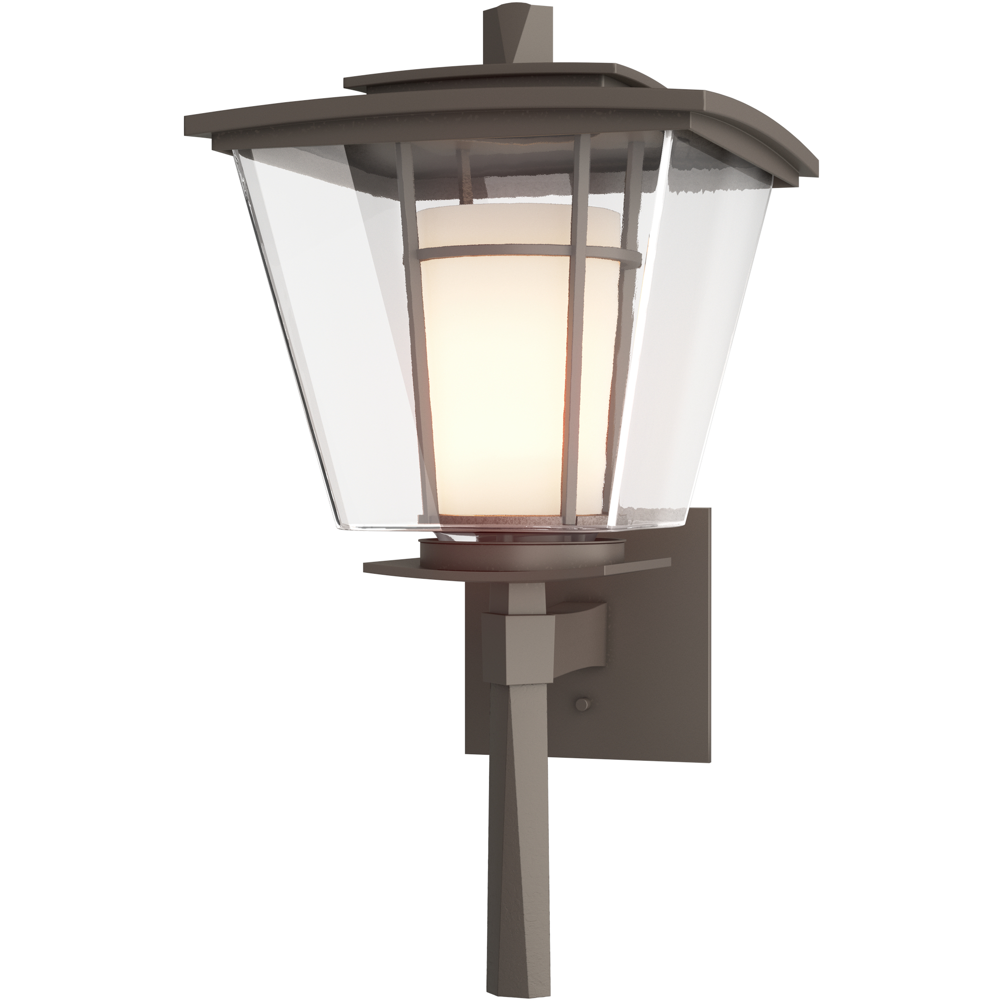 Beacon Hall 1 Light 17.6 inch Coastal Dark Smoke Outdoor Sconce