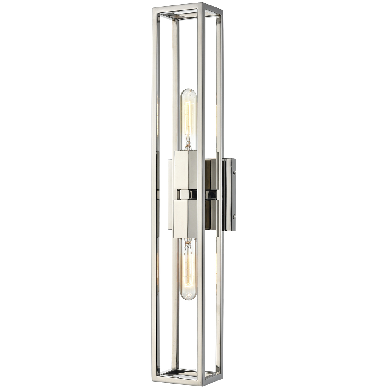 Altero 2 Light 24.6 inch Polished Chrome Vanity Light Wall Light