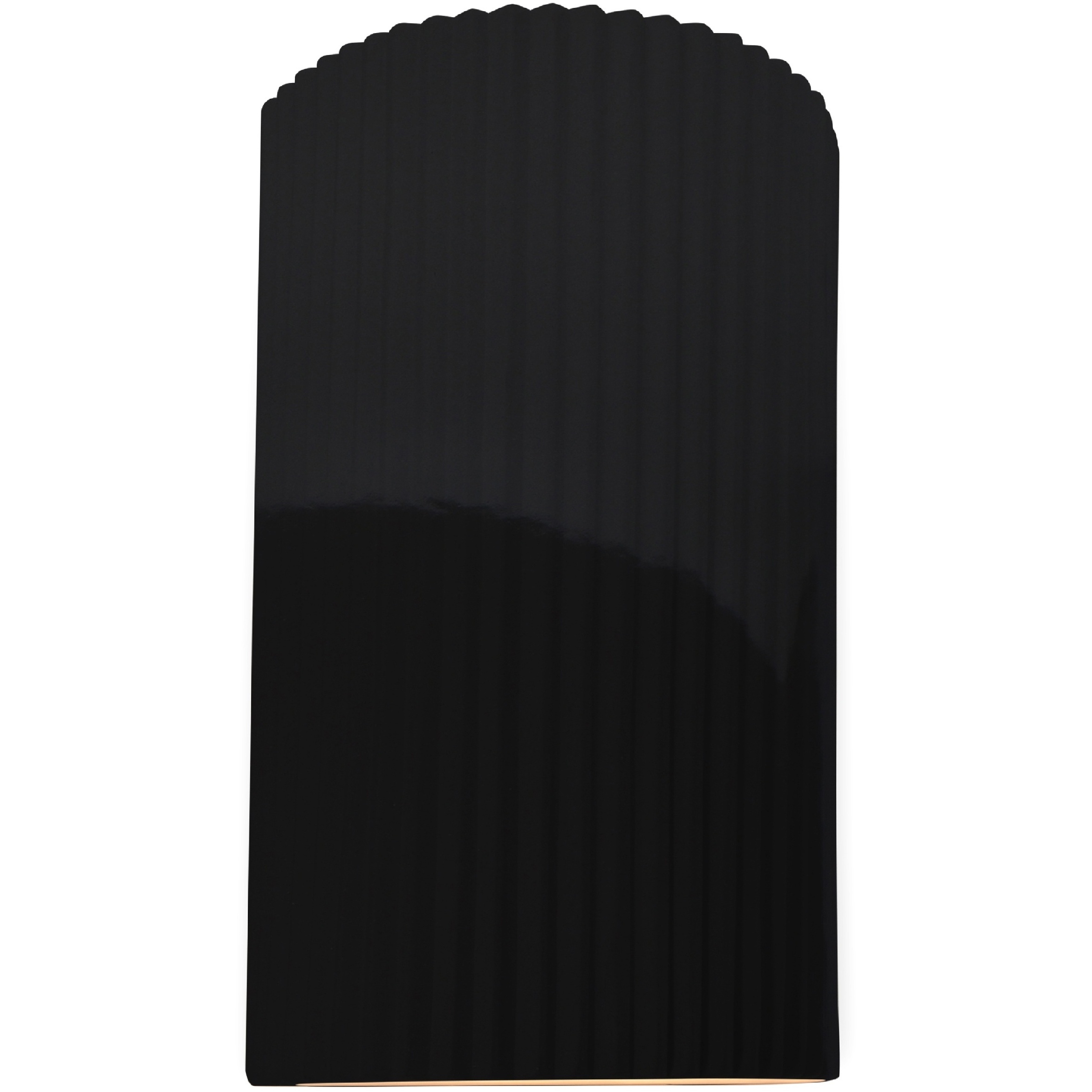Ambiance 2 Light 7.75 inch Gloss Black Wall Sconce Wall Light