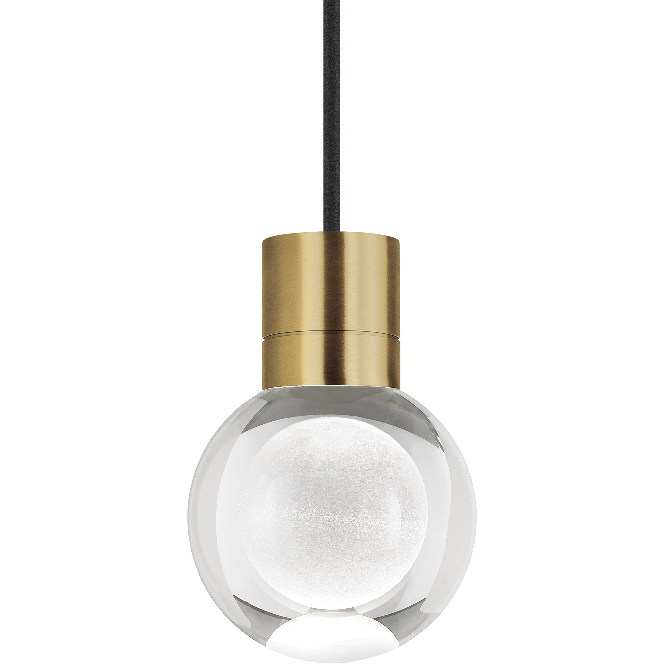 Sean Lavin Mina LED 5 inch Natural Brass Pendant Ceiling Light