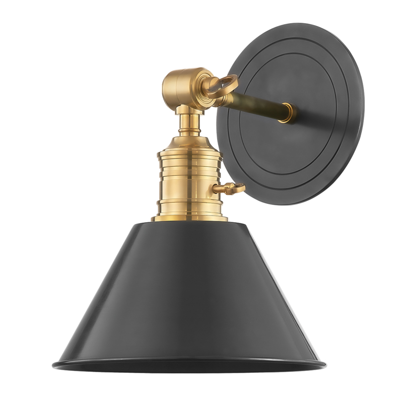 Garden City 1 Light 8 inch Aged Old Bronze Wall Sconce Wall Light