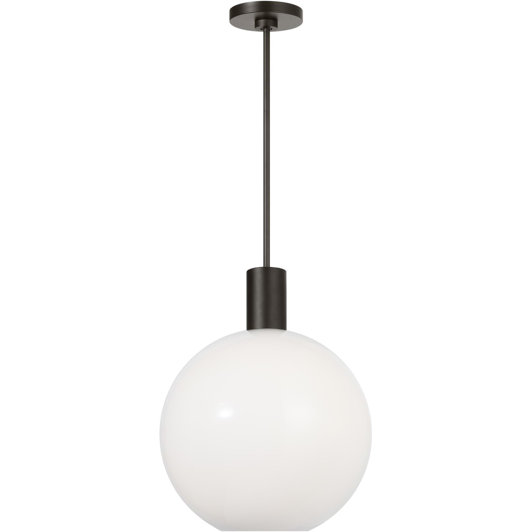 Drew & Jonathan Colewood 1 Light 15.5 inch Midnight Black Pendant Ceiling Light, Medium
