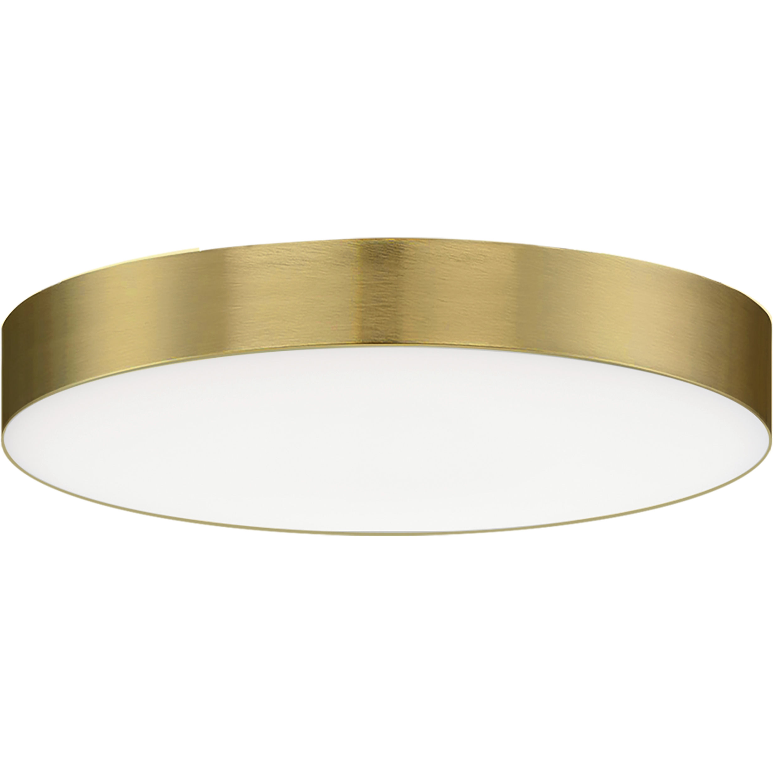 Trim LED 5 inch Satin Brass Flush Mount Ceiling Light