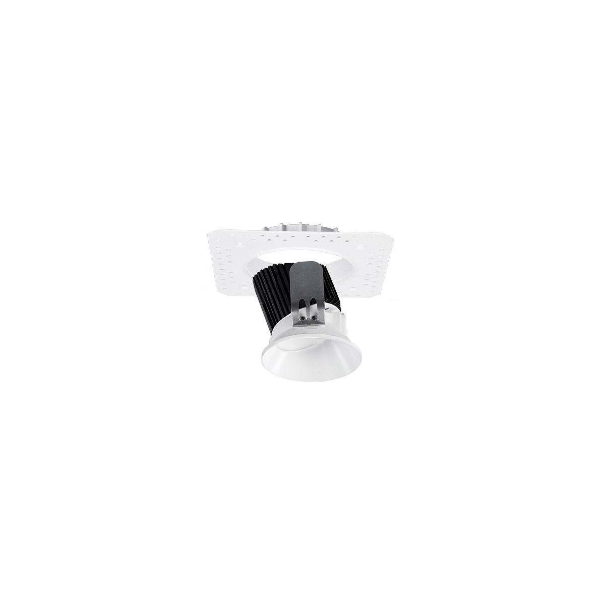 Aether Brushed Nickel Recessed Downlight in 85, 3500K