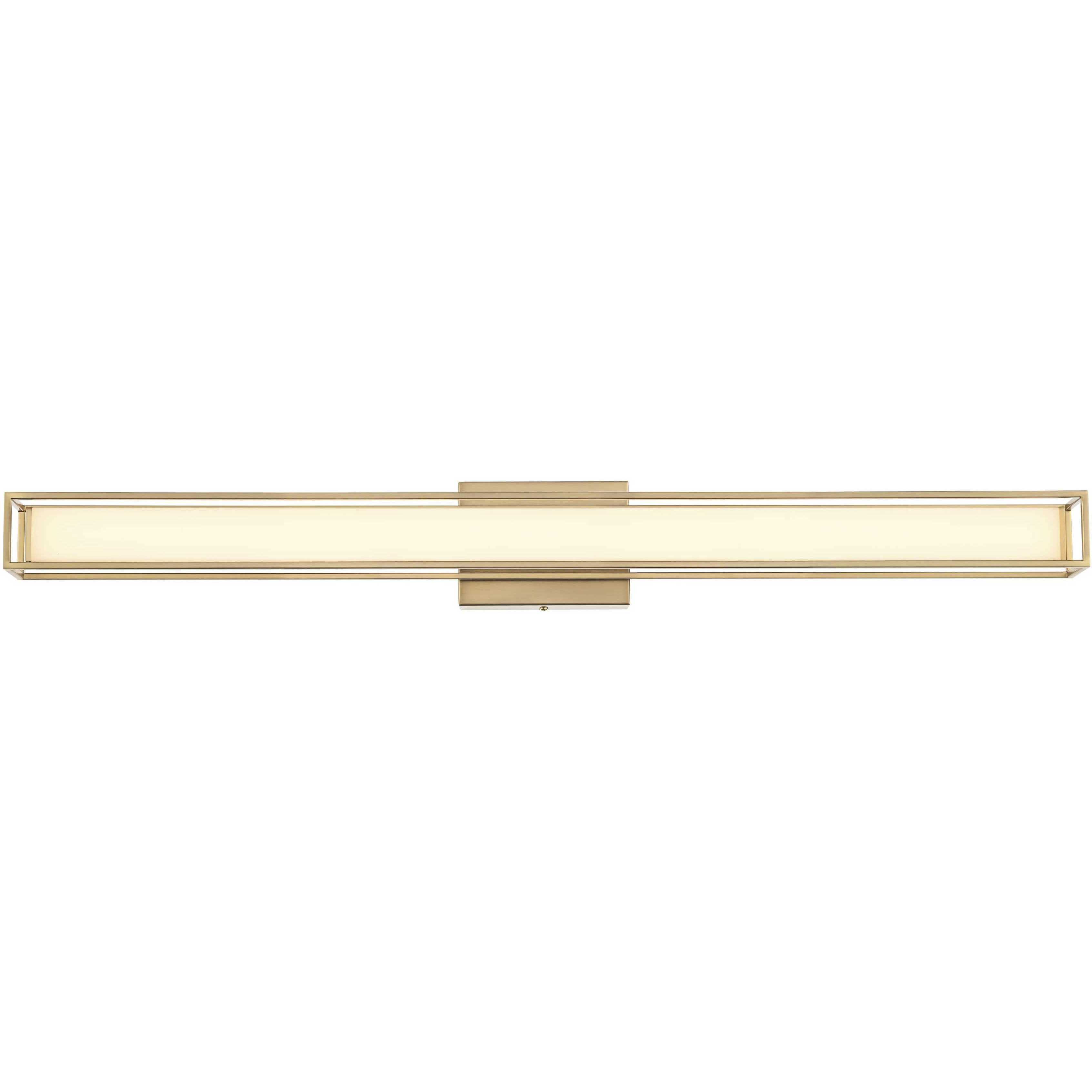 Aden 1 Light 36 inch Satin Gold Wall Sconce Wall Light