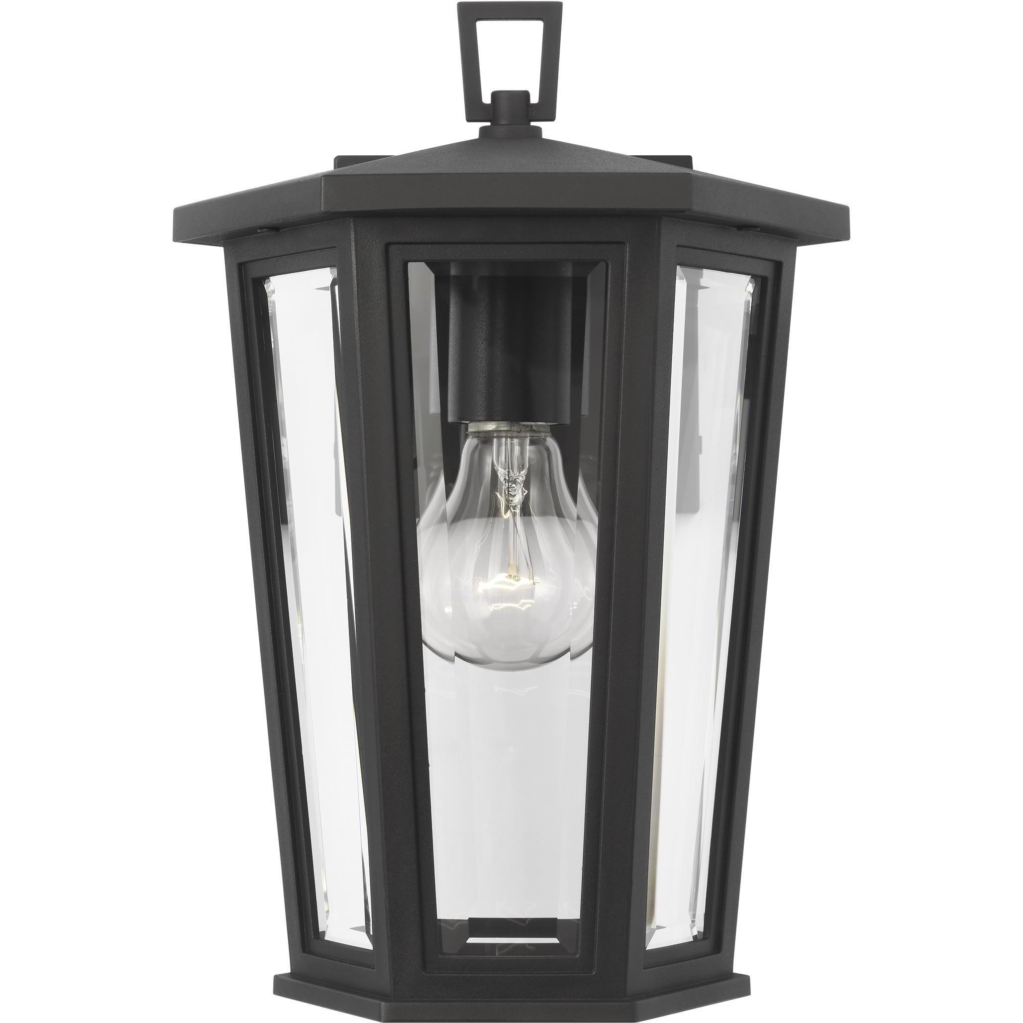 Sean Lavin Witley 1 Light 12.5 inch Textured Black Outdoor Wall Lantern