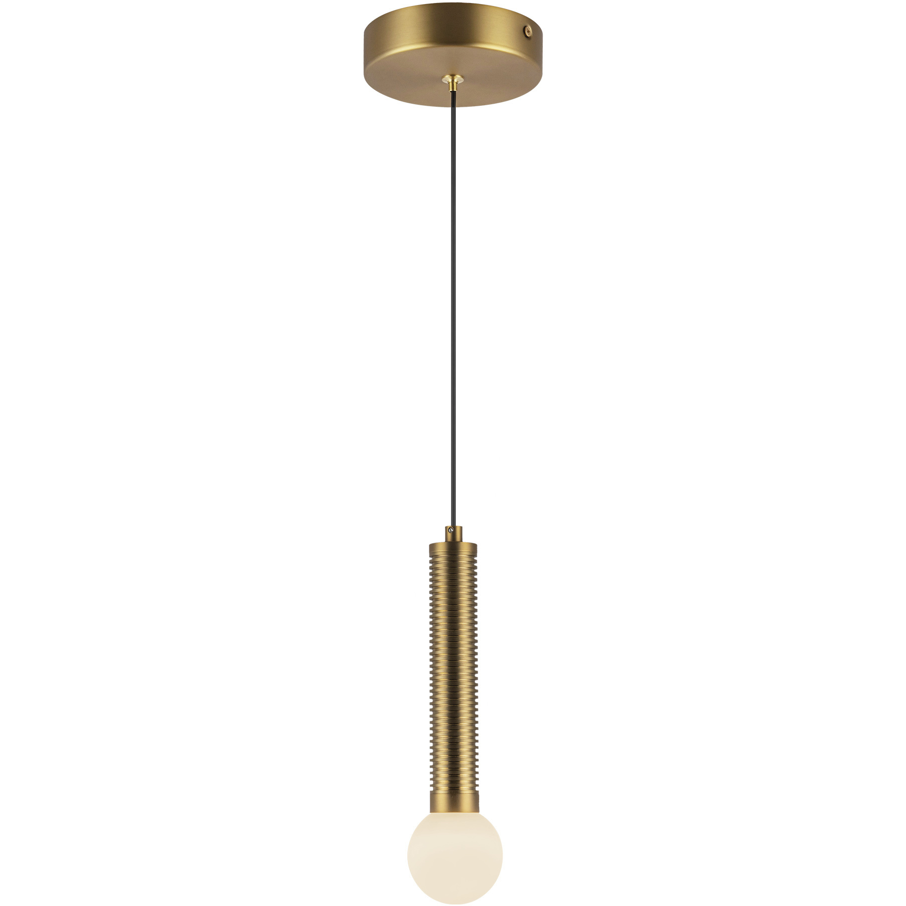 Alora Mood Arden LED 2.38 inch Brushed Gold Pendant Ceiling Light