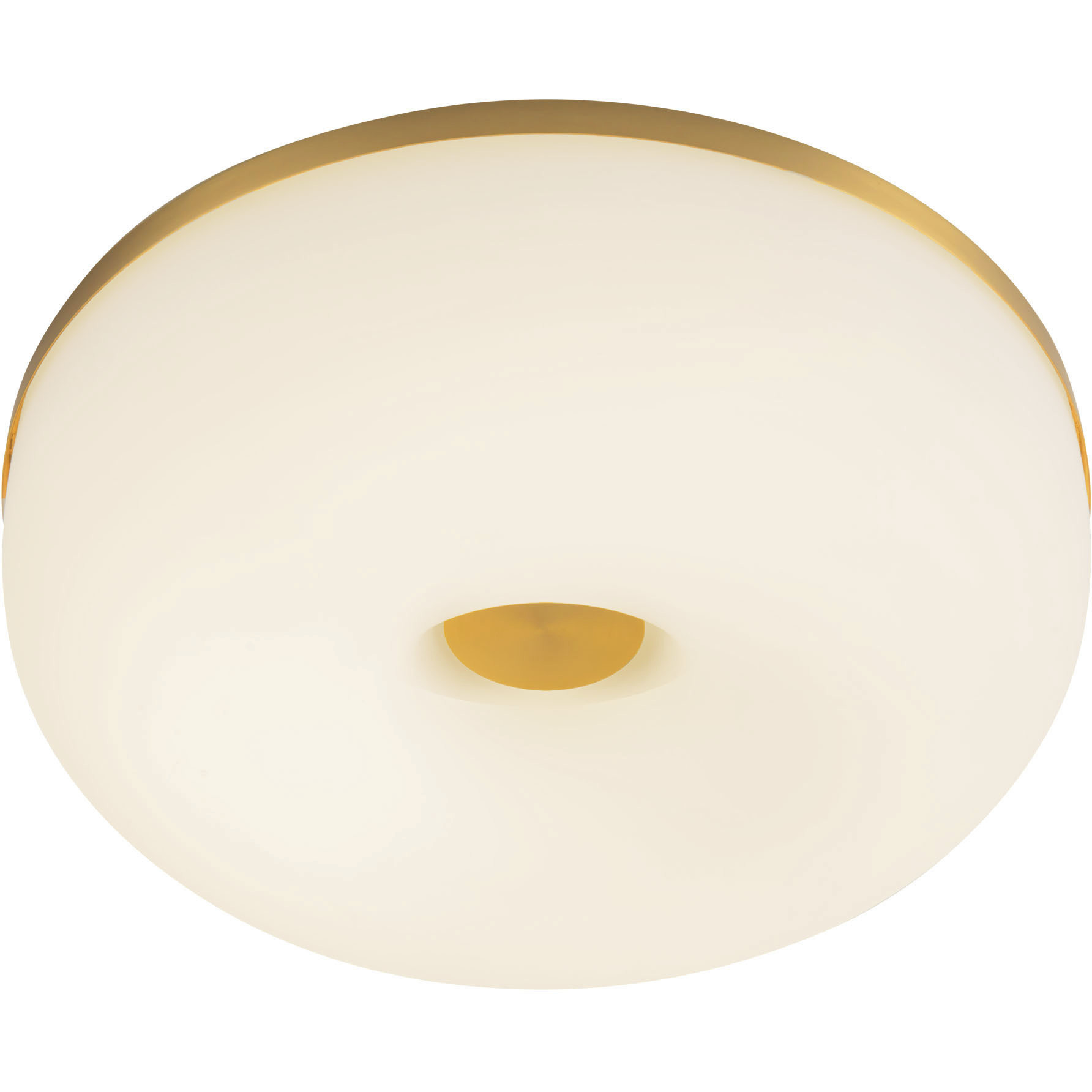 Jada 12 inch Brushed Gold Flush Mount Ceiling Light