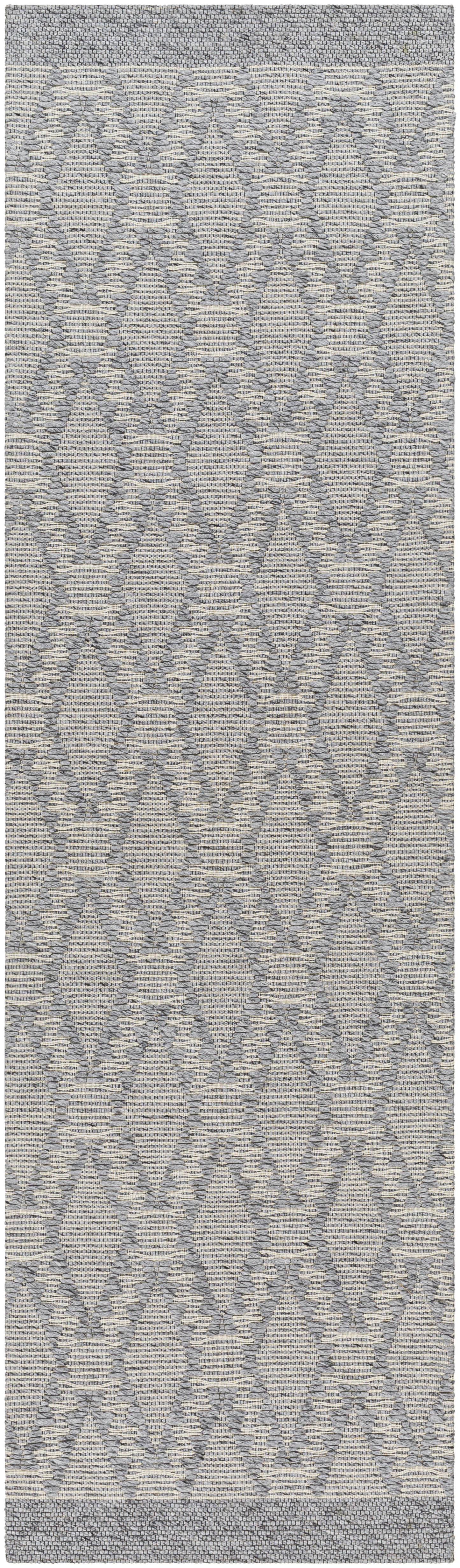 Napoli 96 X 30 inch Gray Rug, Runner