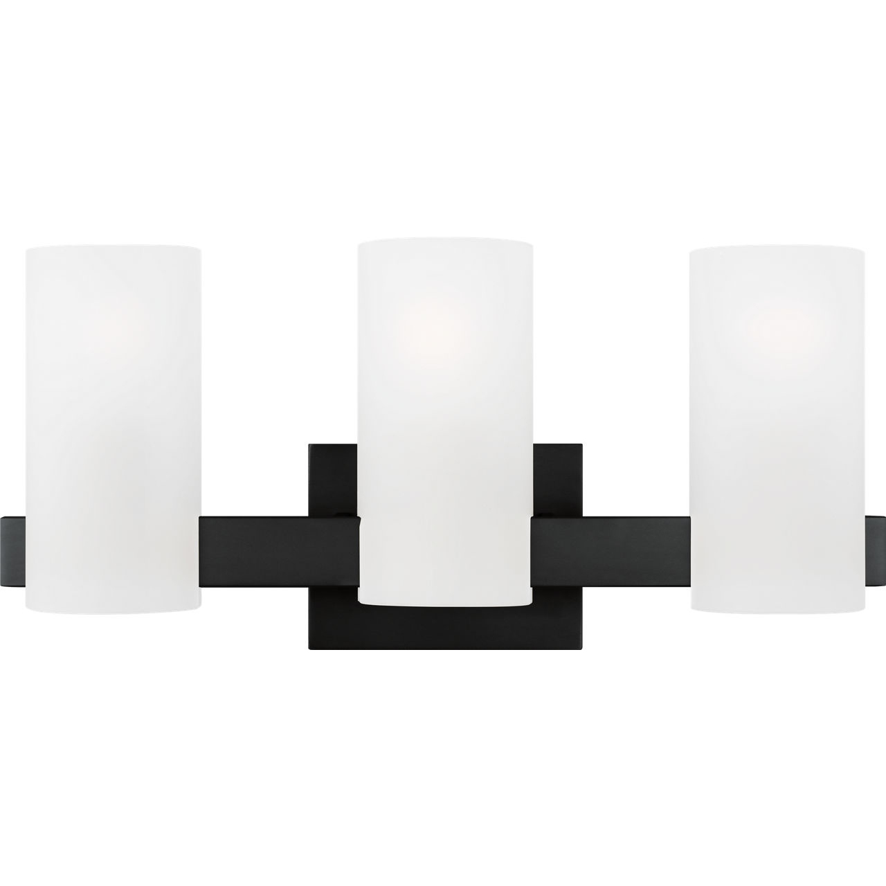 Drew & Jonathan Scott Rhode 3 Light 19.63 inch Midnight Black Vanity Light Wall Light