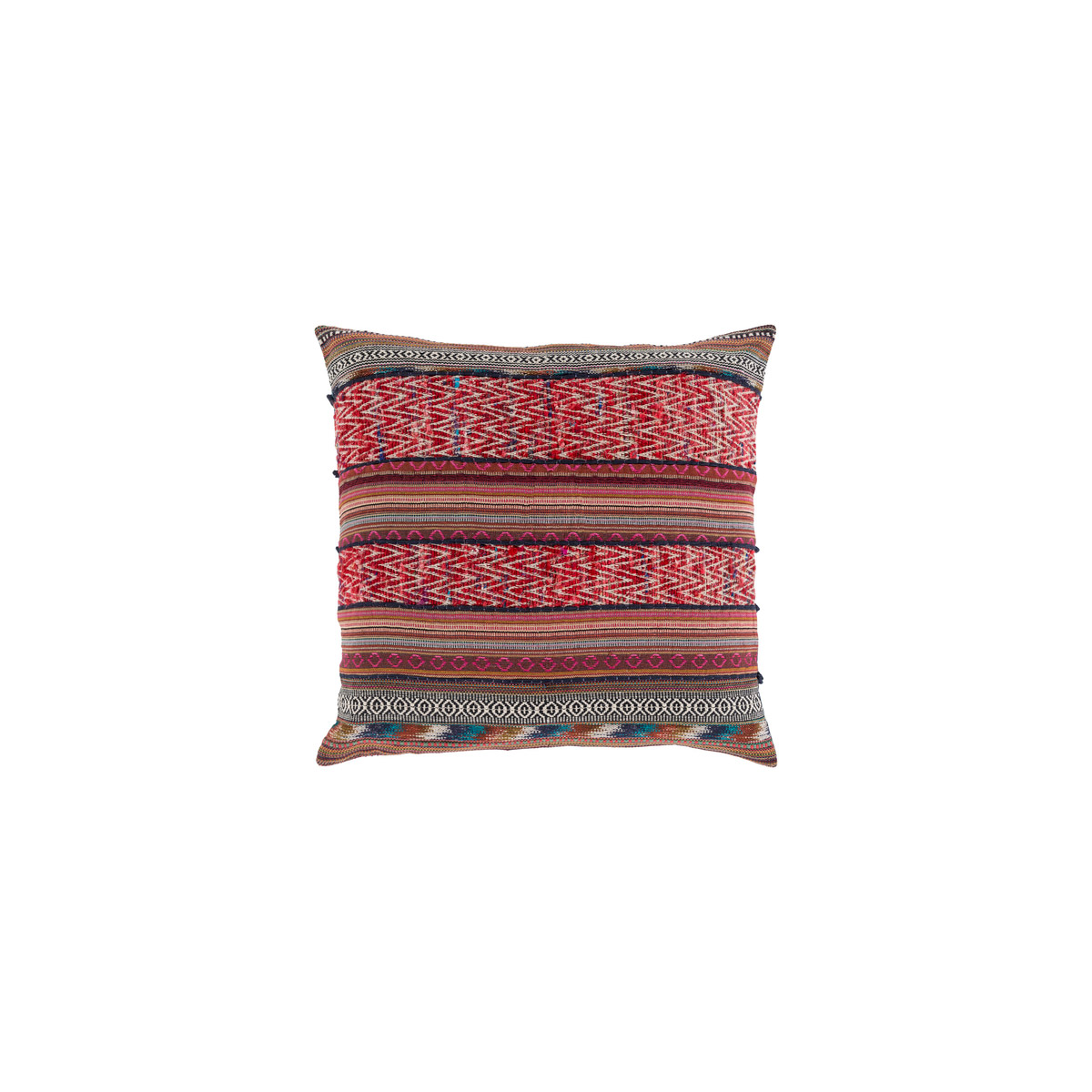 Marrakech 30 X 30 inch Bright Pink/Camel/Clay/Cream/Violet Pillow Kit