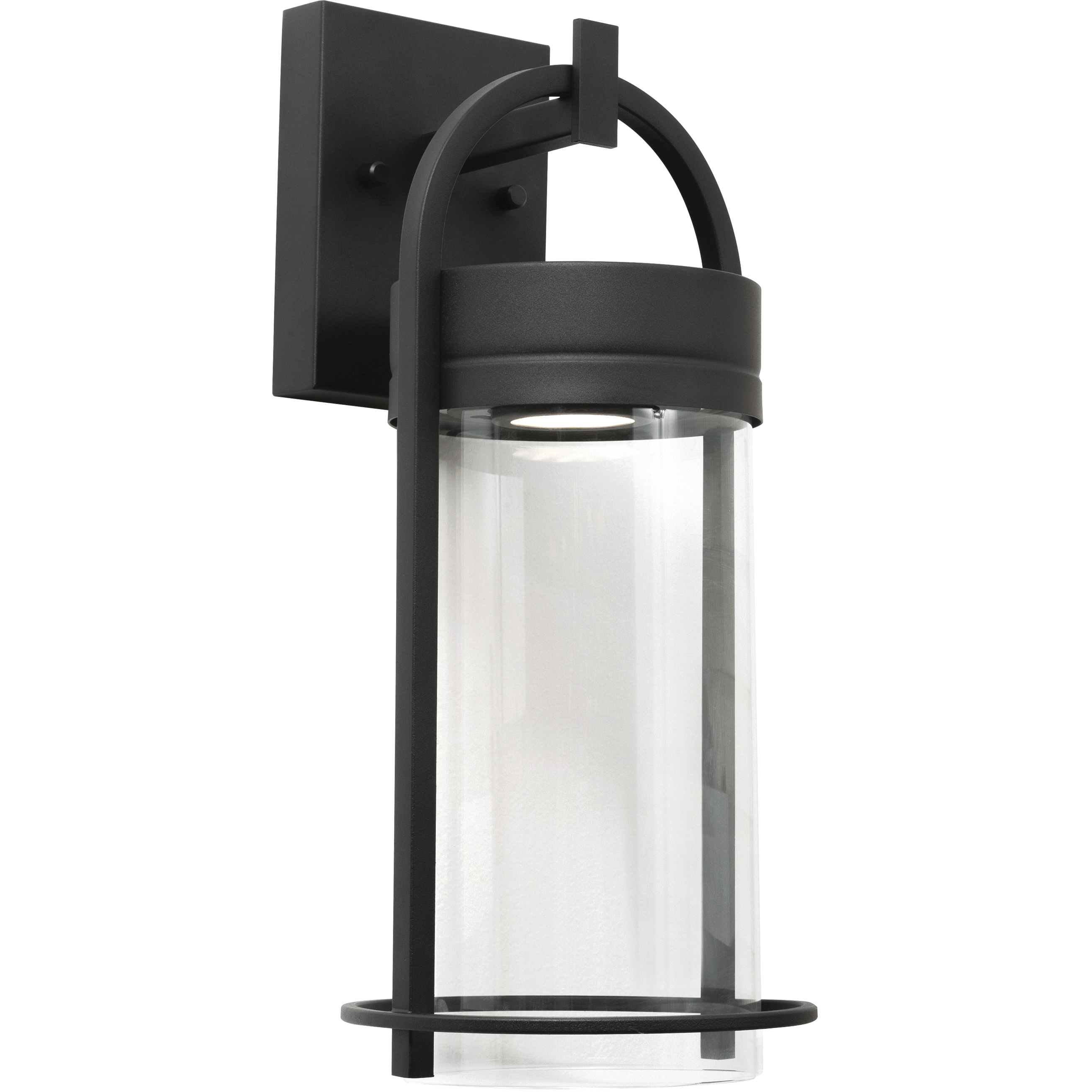 Langston LED 16.88 inch Black Outdoor Wall Sconce